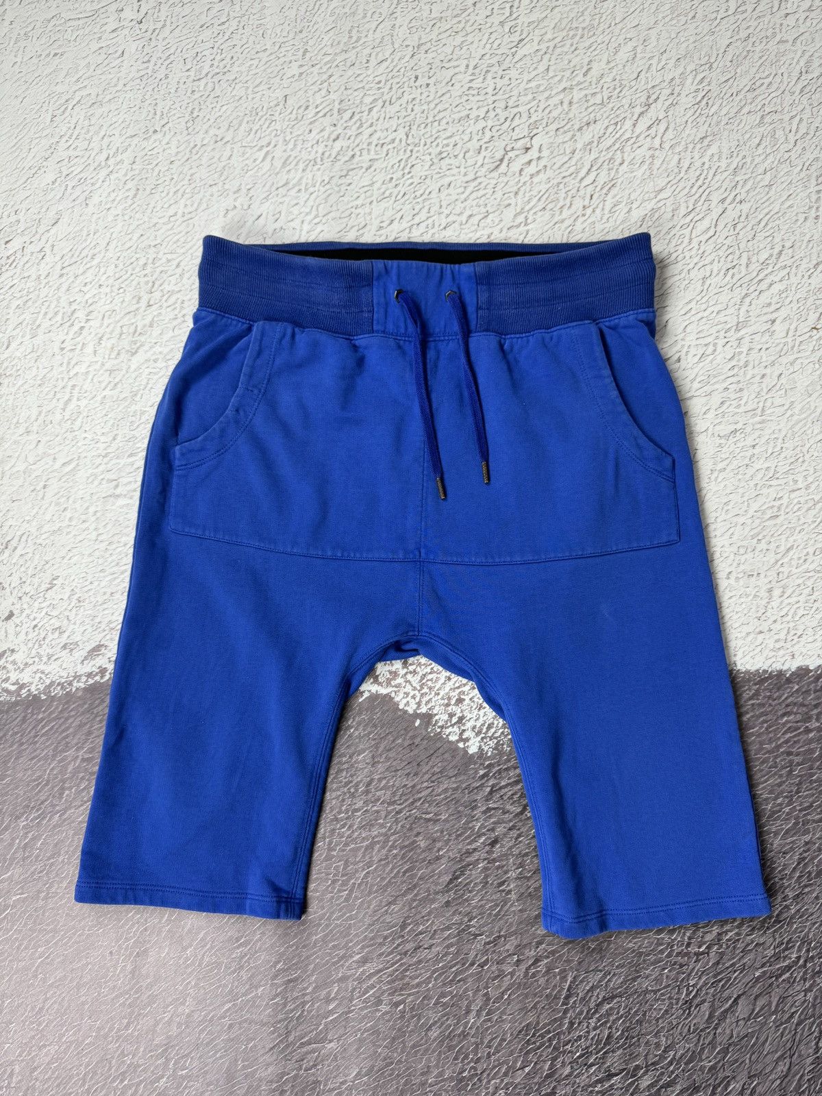 Helmut Lang HELMUT LANG Cargo Sweat Shorts Mens Size M Blue Drawstrings Size US 32 / EU 48 - 1 Thumbnail