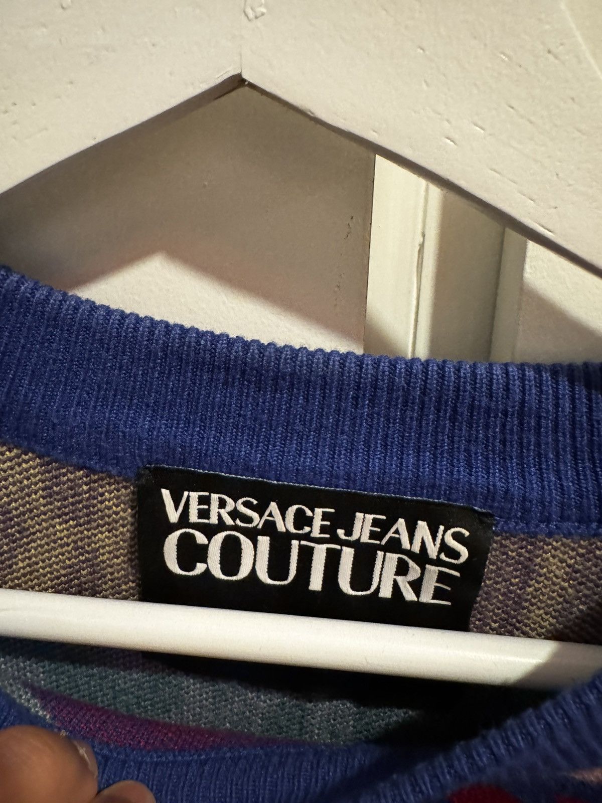 Versace Versace Jacquard Logo Sweater Size US XS / EU 42 / 0 - 3 Thumbnail
