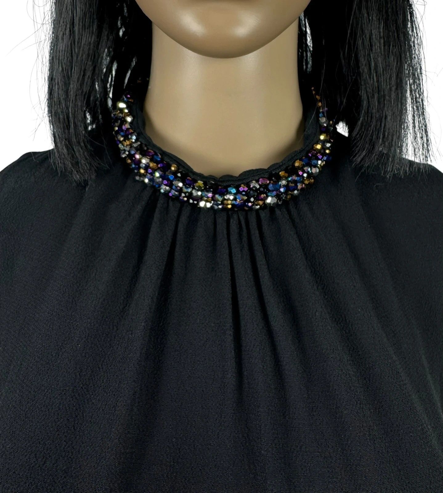 Sandro Sandro Sleeveless Top Acetate Decorated size 1 Size S / US 4 / IT 40 - 3 Thumbnail