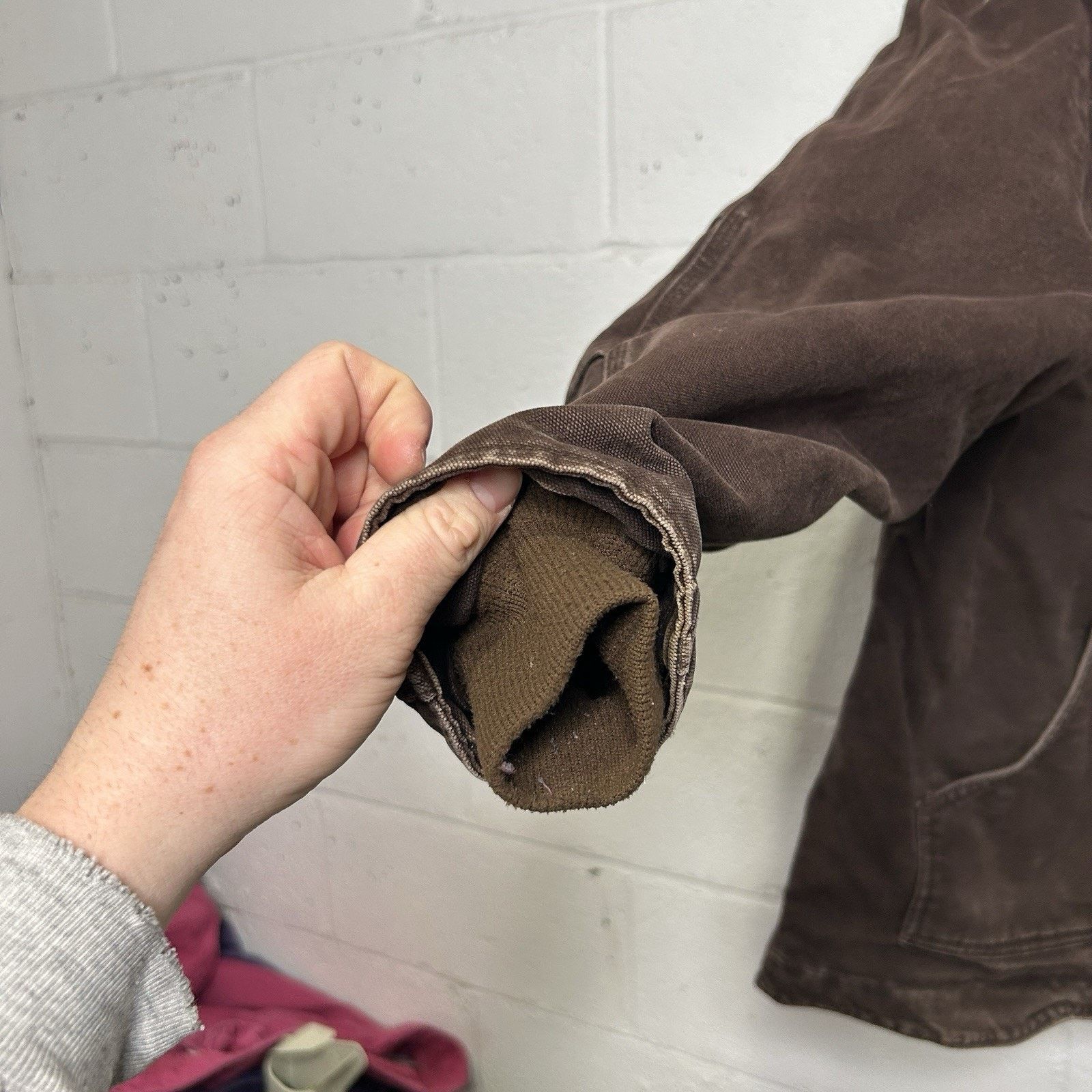 Carhartt Vintage Carhartt Sherpa-Lined Ridge Jacket “Dark Brown” C61 Size US M / EU 48-50 / 2 - 8 Thumbnail