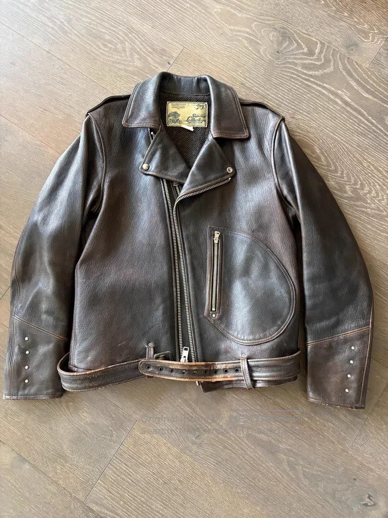 Freewheelers FREEWHEELERS Leather Jacket Size US XS / EU 42 / 0 - 1 Thumbnail