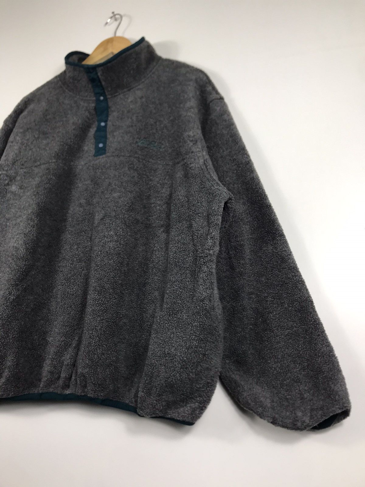 L.L. Bean × Vintage ⚡️Vintage LL.Bean Pullover Fleece Sweatshirt Size US L / EU 52-54 / 3 - 3 Thumbnail