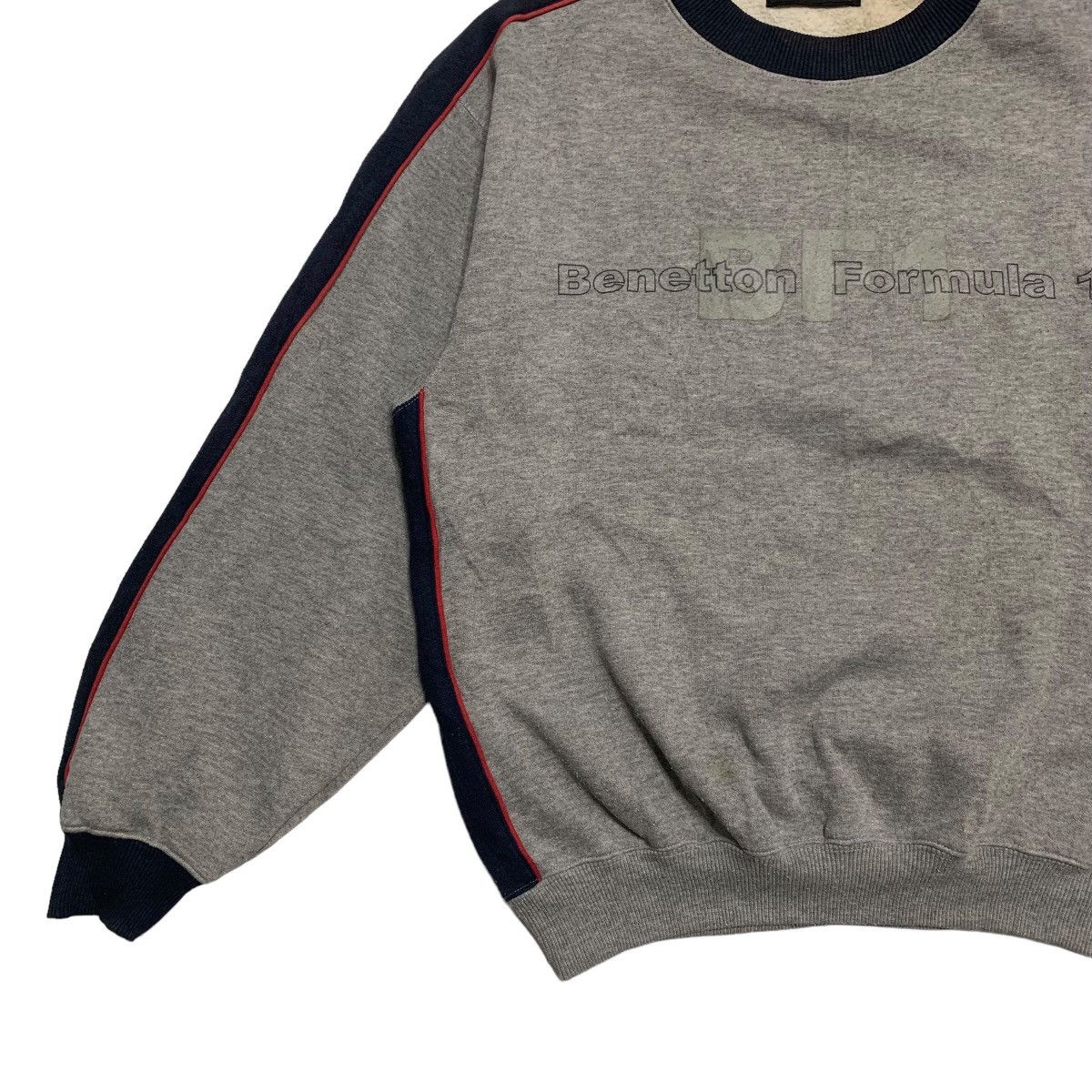 Benetton Vintage Benetton Formula 1 Racing Team Sweatshirt Size US M / EU 48-50 / 2 - 2 Thumbnail