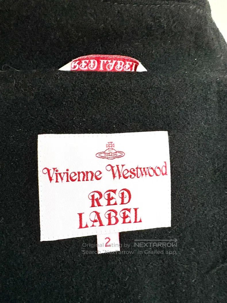 Vivienne Westwood Vivienne Westwood Vintage Black Irregular Cloak Saturn Gre Size M / US 6-8 / IT 42-44 - 8 Thumbnail