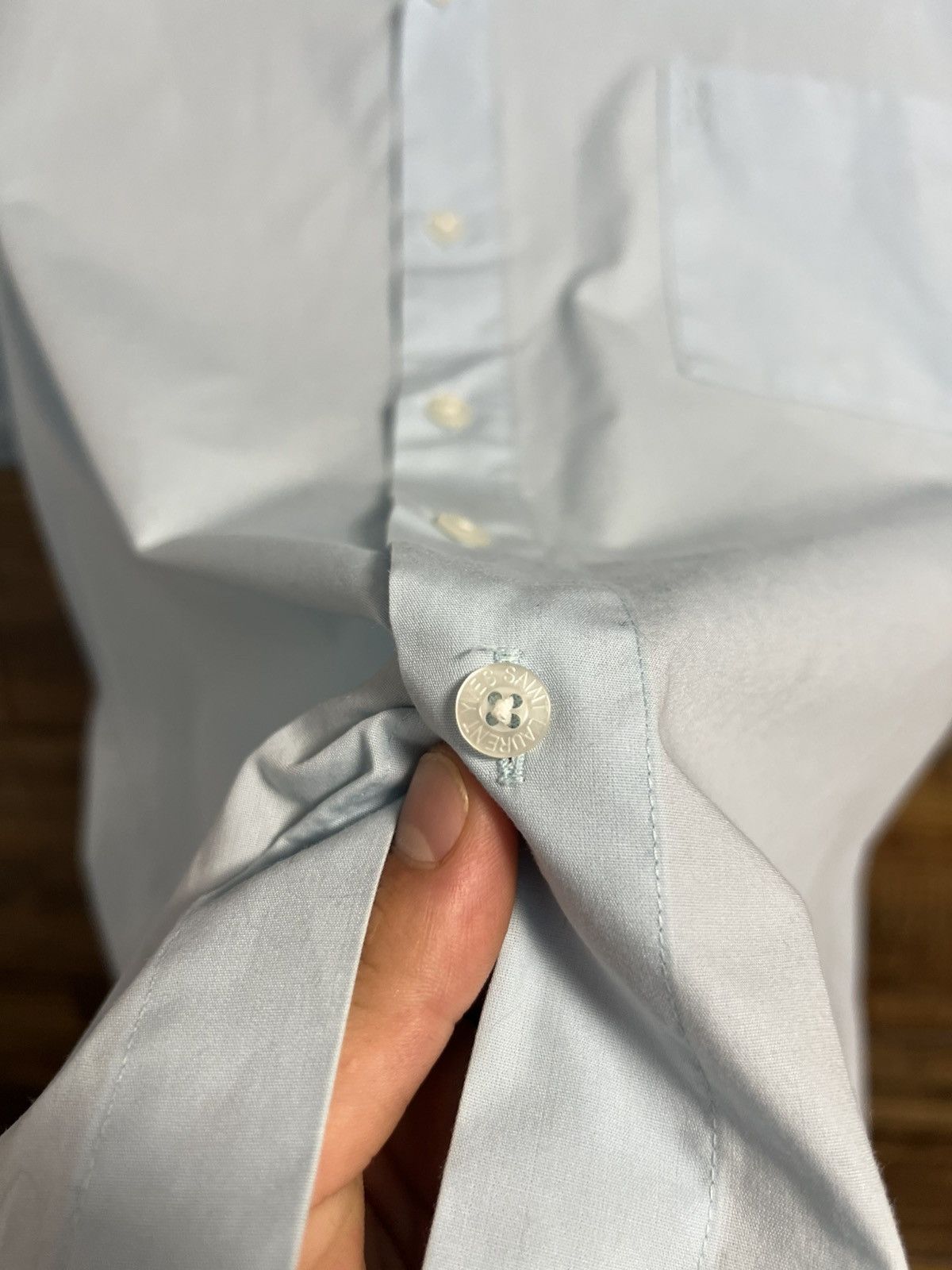 Yves Saint Laurent Men’s Shirt Yves Saint Laurent духи Size US XL / EU 56 / 4 - 4 Thumbnail