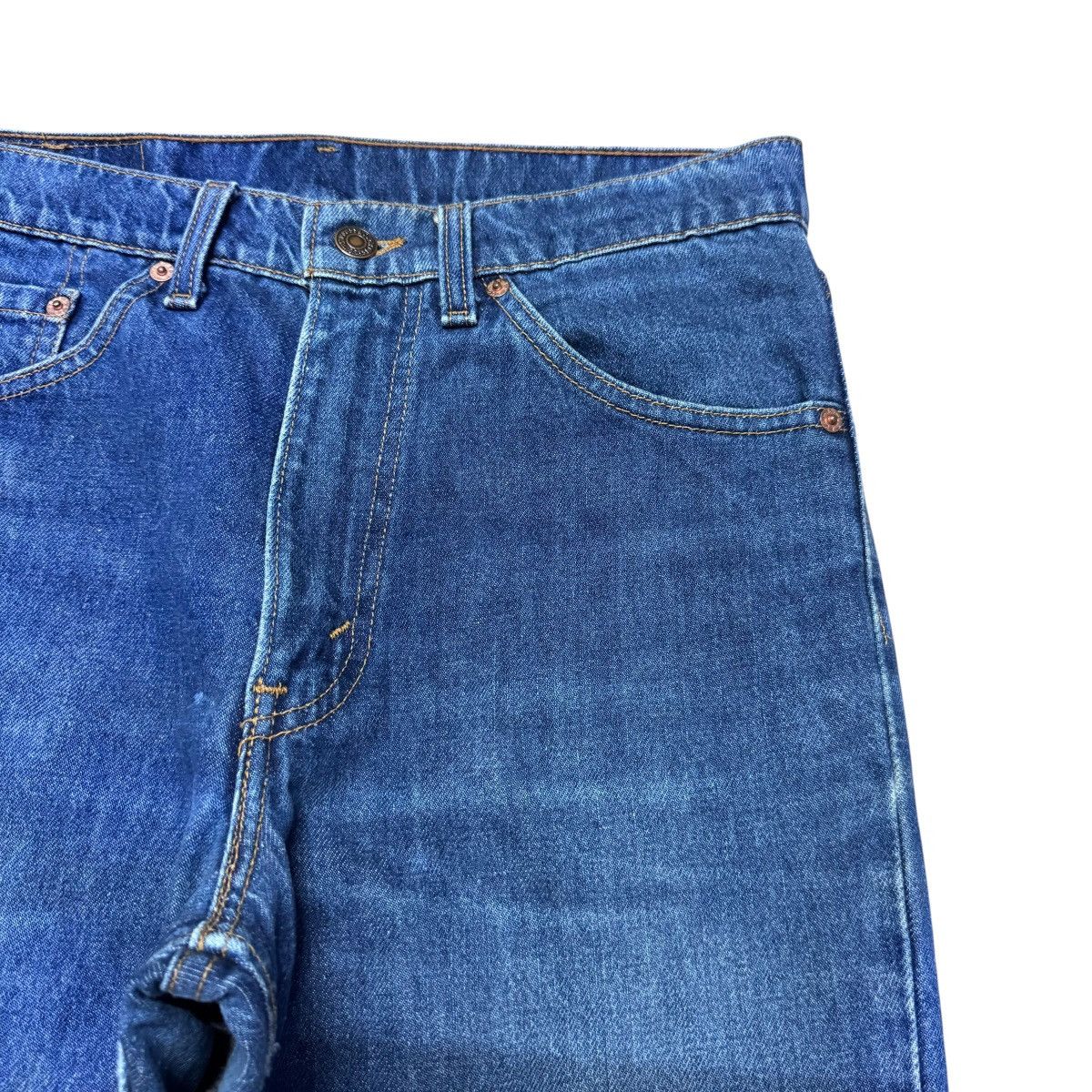 Levi's Vintage 90s Levis 517 Distressed Denim Flare Jeans Size US 31 - 5 Thumbnail
