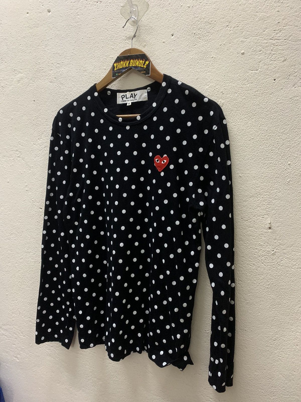 CDG by Comme des Garcons Comme des Garcons Play Polka-dot Heart Logo Unisex Size US M / EU 48-50 / 2 - 4 Thumbnail