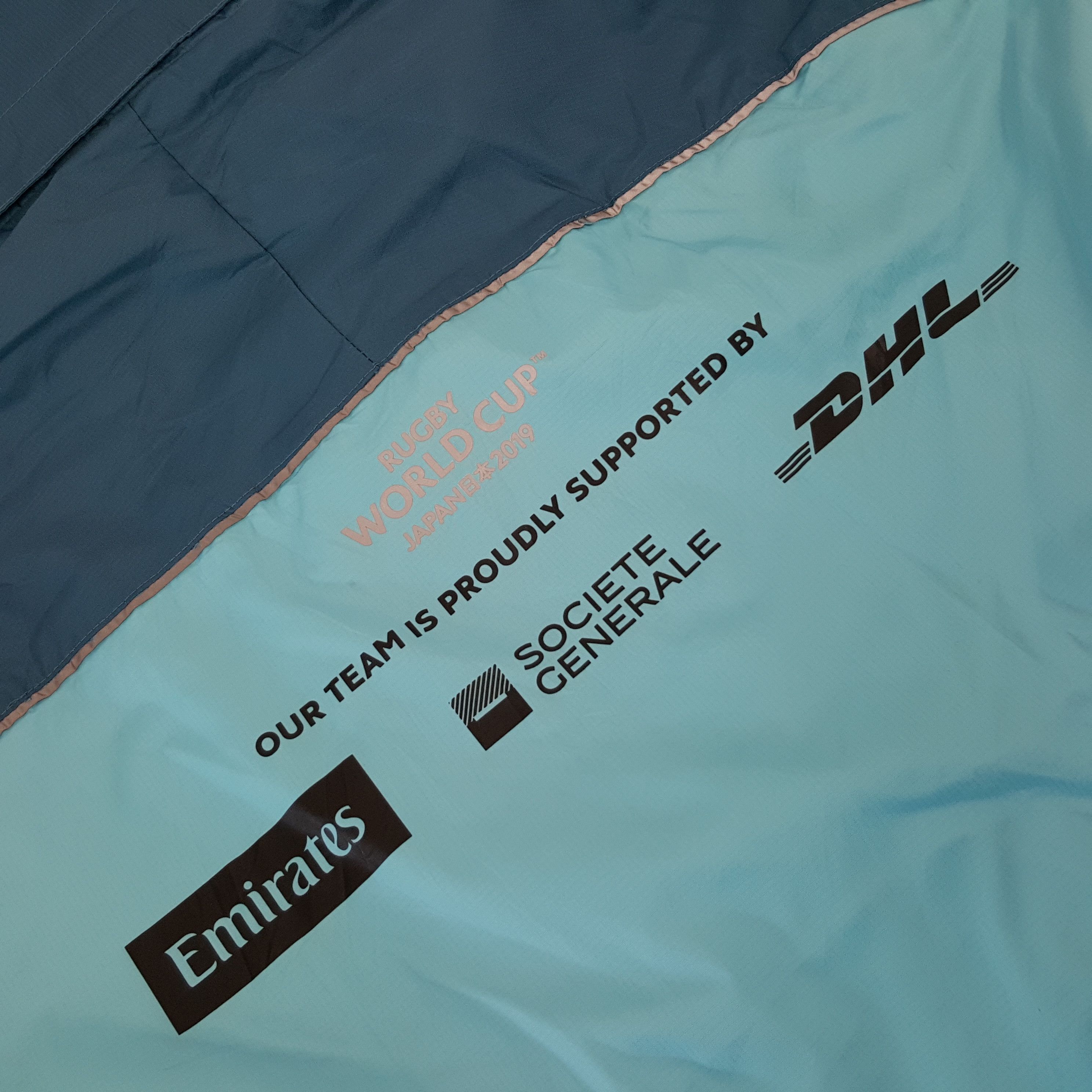 Canterbury of New Zealand × DHL × Vintage Rugby World Cup Japan 2019 Windbreaker Jacket Size US M / EU 48-50 / 2 - 2 Thumbnail