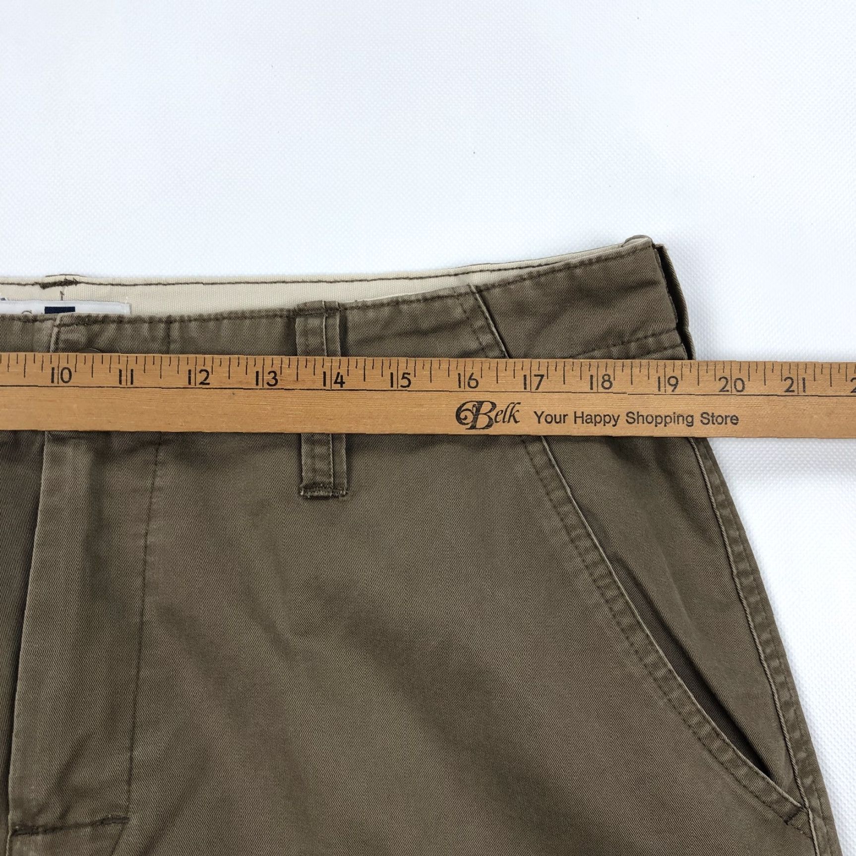 Gap GAP Cargo Pants Men Brown Khaki 38x34 Regular Fit Flat Front Cotton Pants Size US 38 / EU 54 - 7 Thumbnail