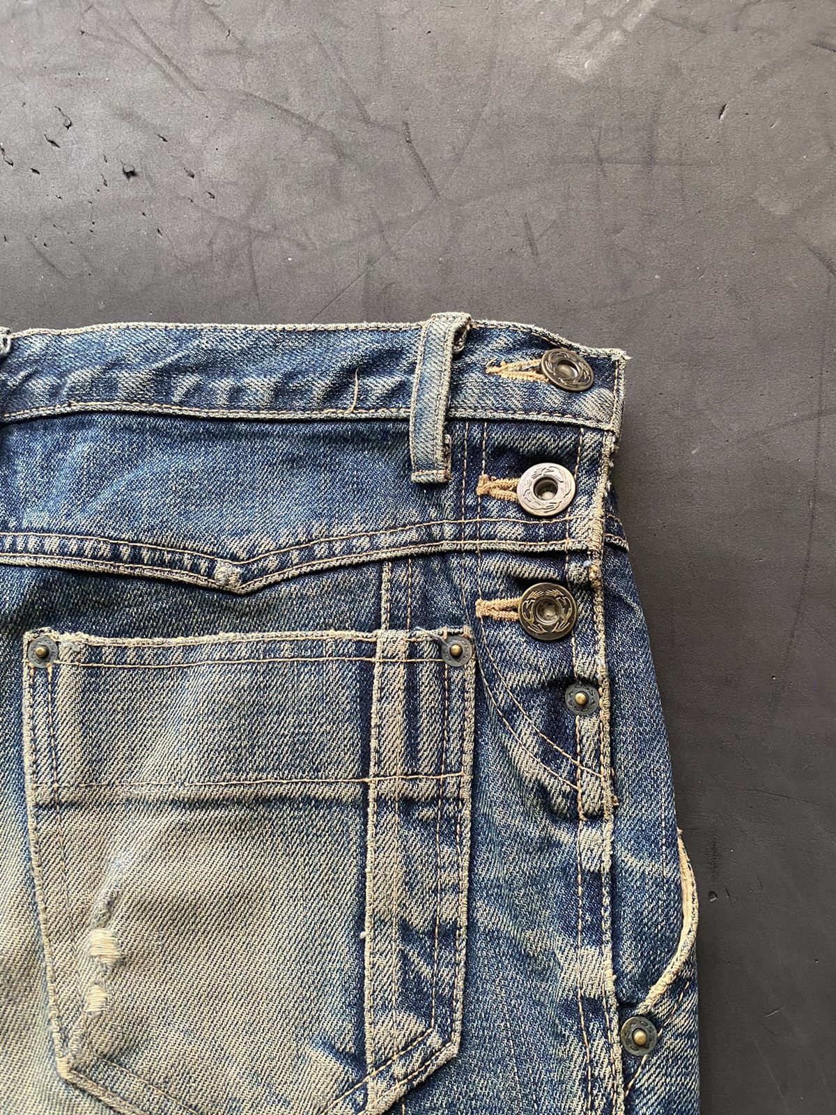 If Six Was Nine 💸BINDINGOFFER💸Ossa mondo japanese denim distressed archived Size US 29 - 10 Thumbnail