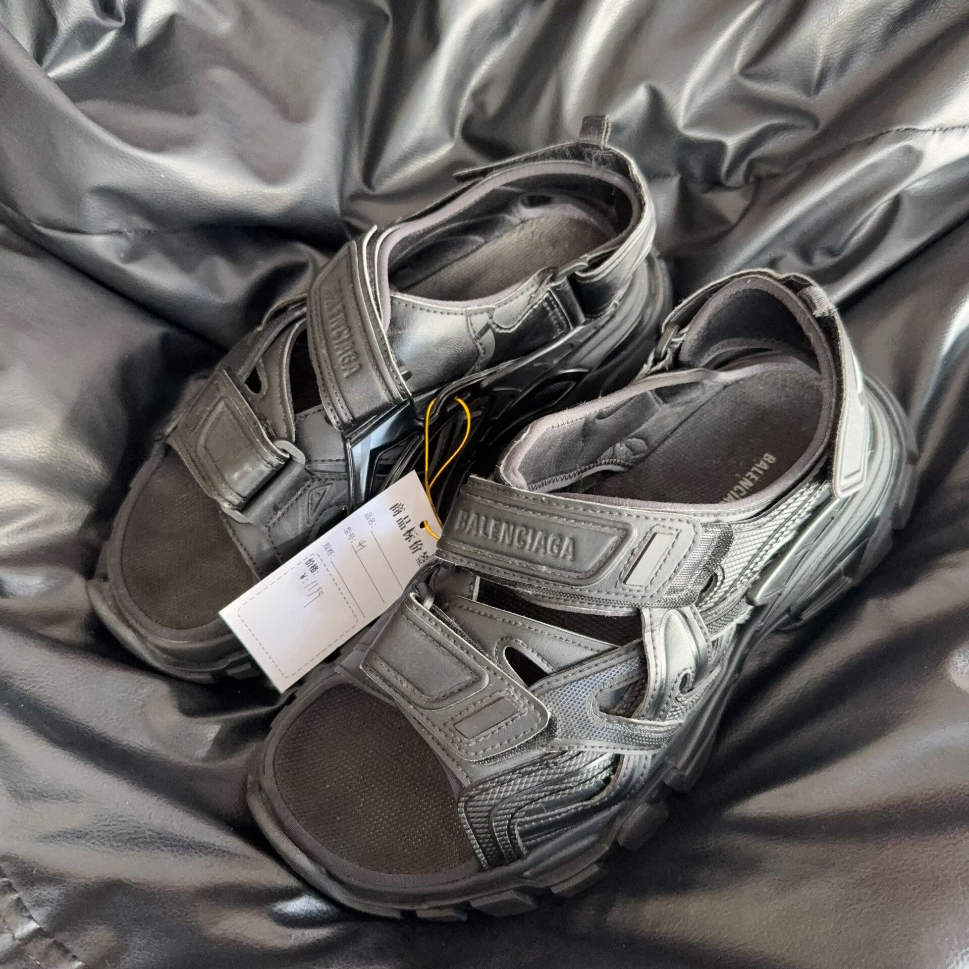 Balenciaga Balenciaga Black Sandals 41 Men Size US 8.5 / EU 41-42 - 1 Thumbnail