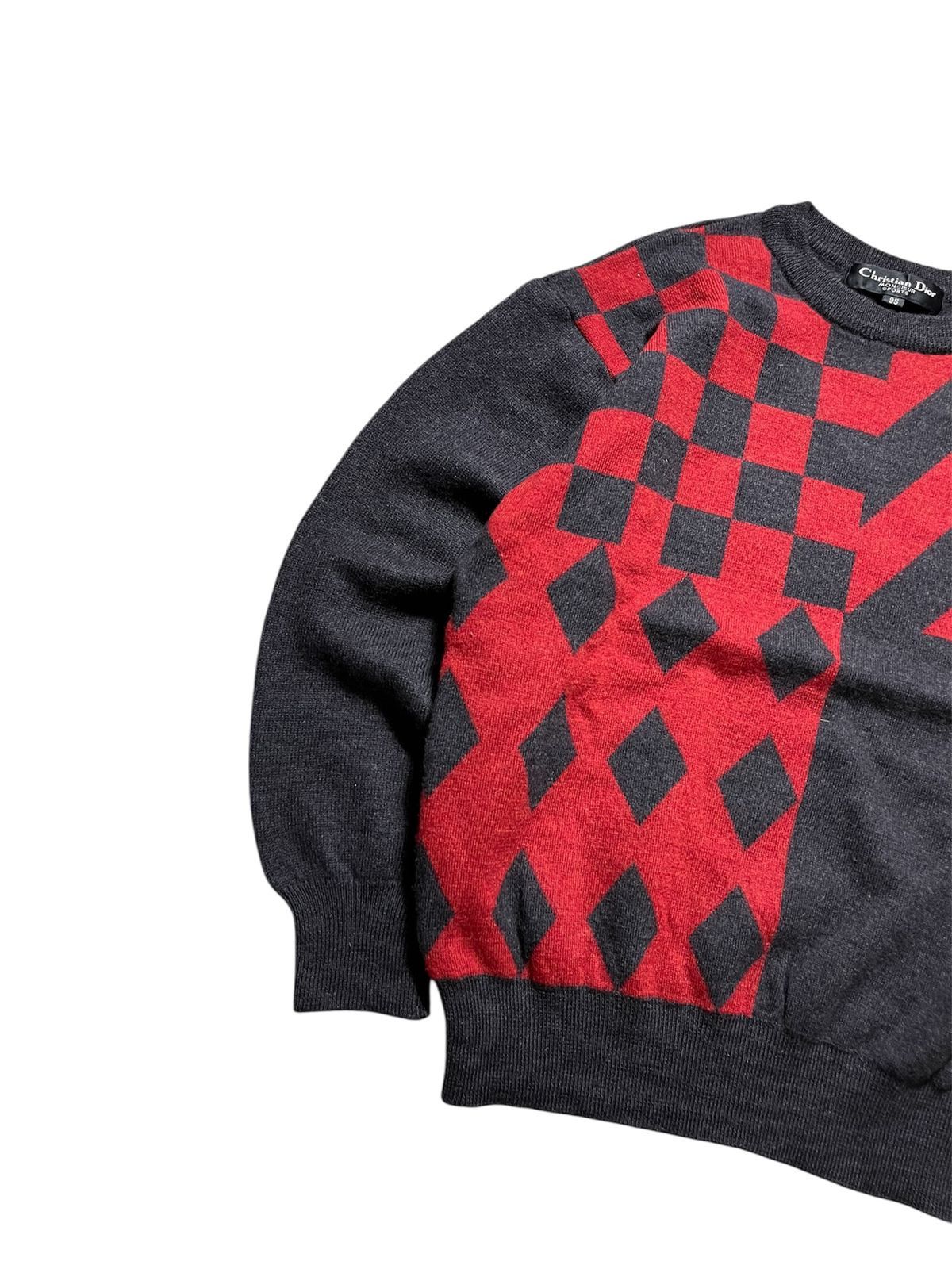 Christian Dior Monsieur 90s Archieve Christian Dior Knitted Sweatershir Size US M / EU 48-50 / 2 - 10 Thumbnail
