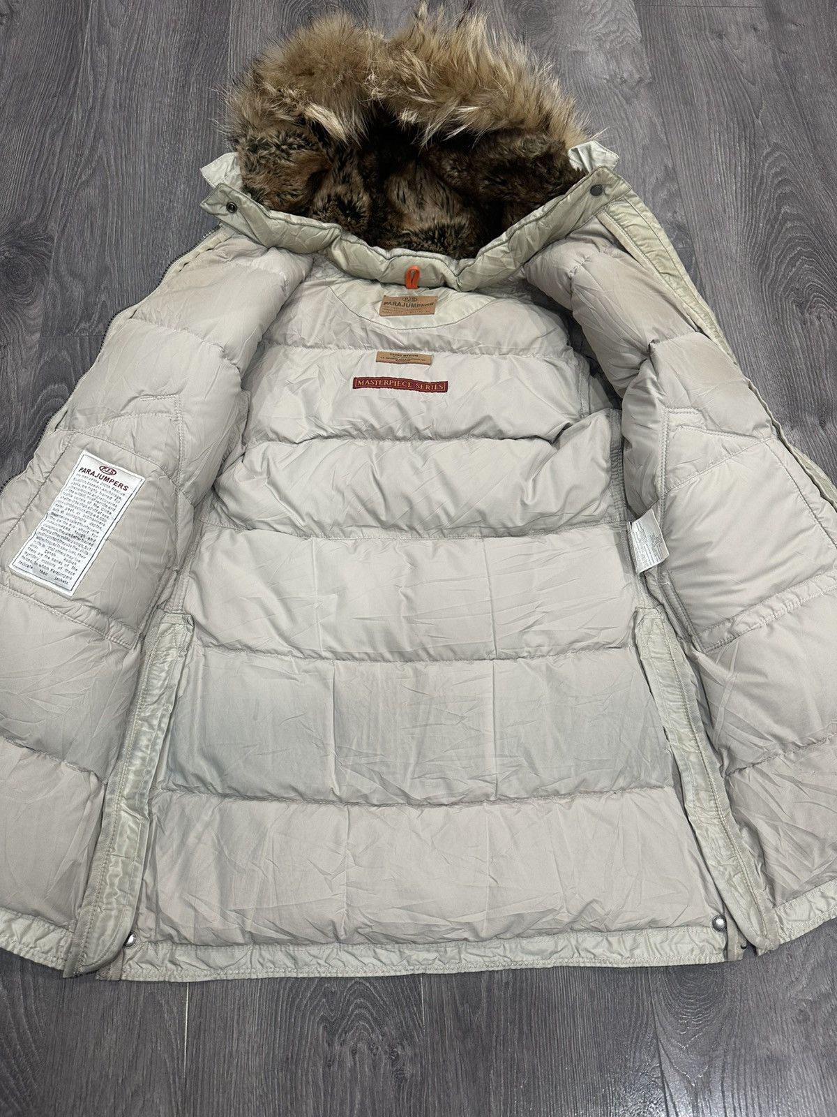 Parajumpers Authentic Parajumpers Masterpiece Series Jacket White/Cream Size XS / US 0-2 / IT 36-38 - 4 Thumbnail