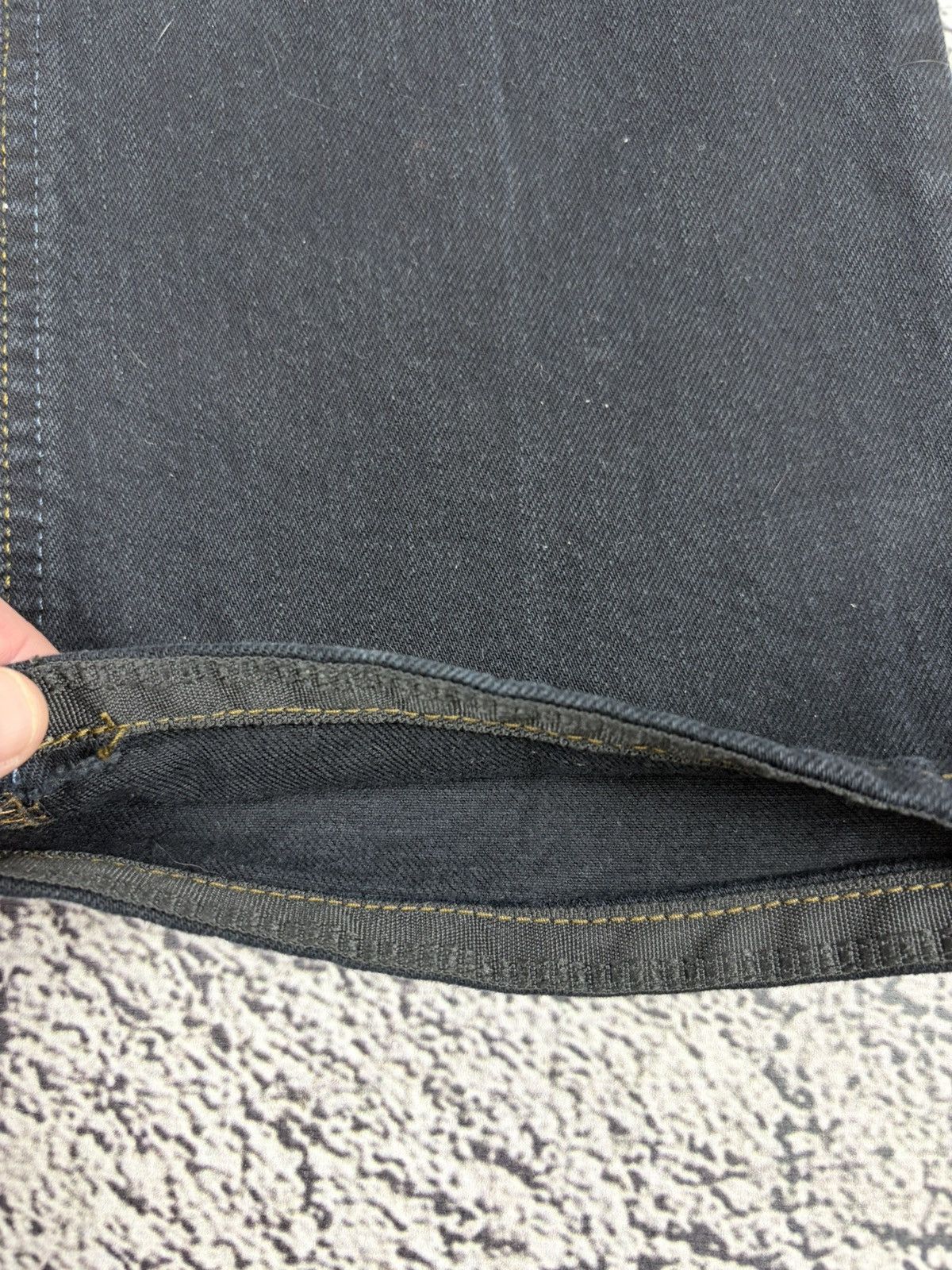 Nudie Jeans Nudie Jeans Black Contrast Stitch Denim Pants 30 Size US 30 / EU 46 - 11 Thumbnail
