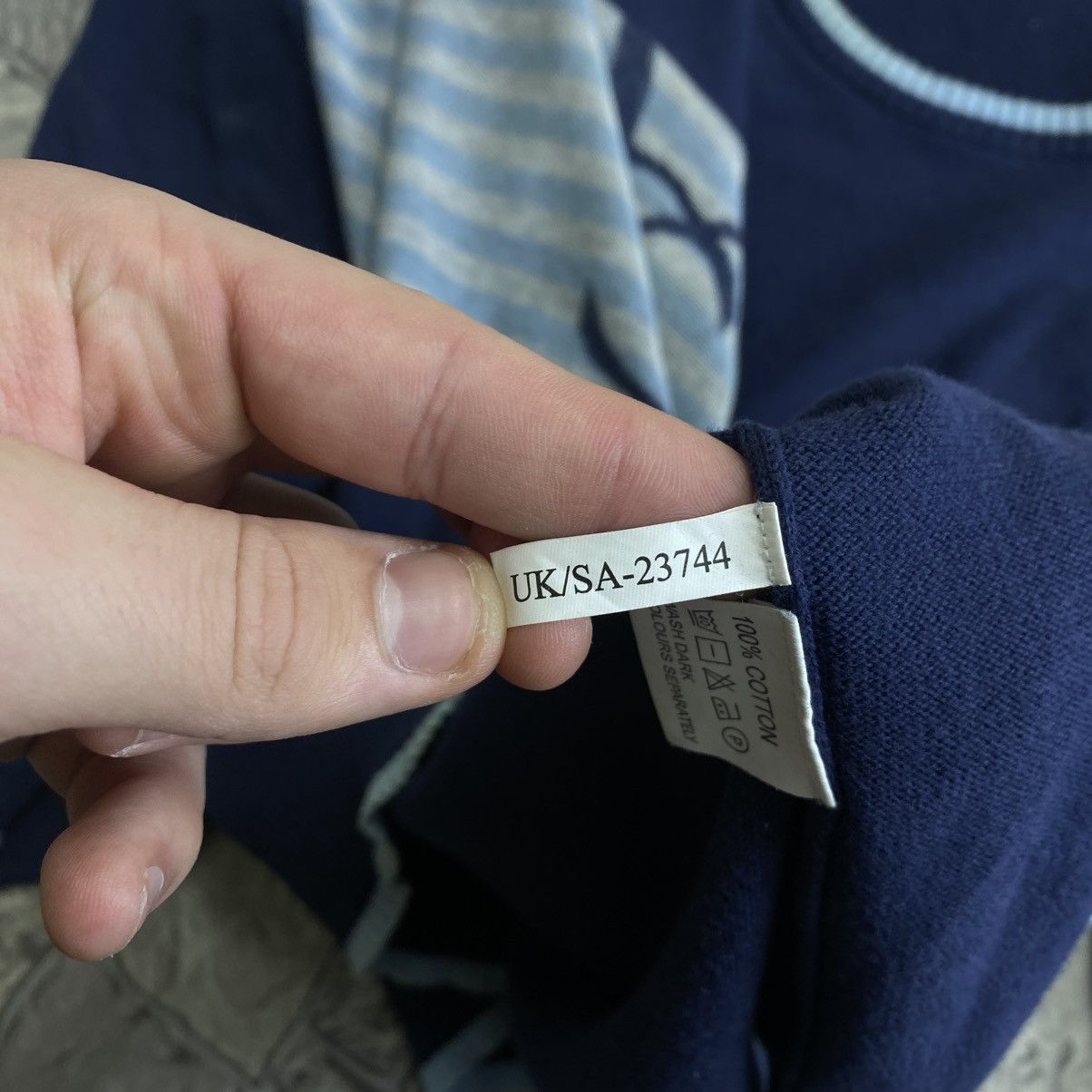 Yves Saint Laurent YSL Yves Saint Lauren big logo vintage sweater Size US XL / EU 56 / 4 - 11 Thumbnail