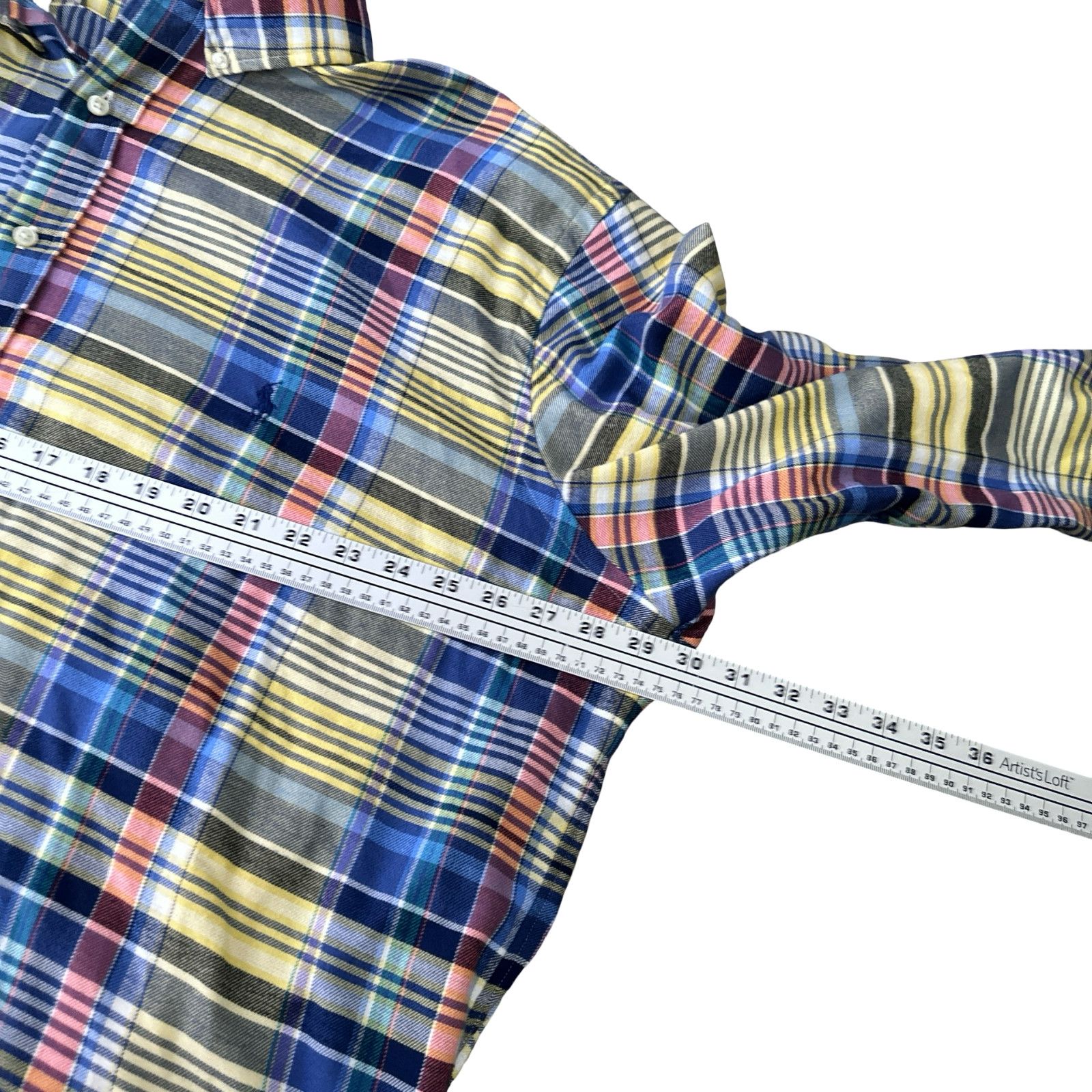 Ralph Lauren Polo Ralph Lauren Light Flannel Shirt Men 2XLT Plaid Button Size US XXL / EU 58 / 5 - 8 Thumbnail