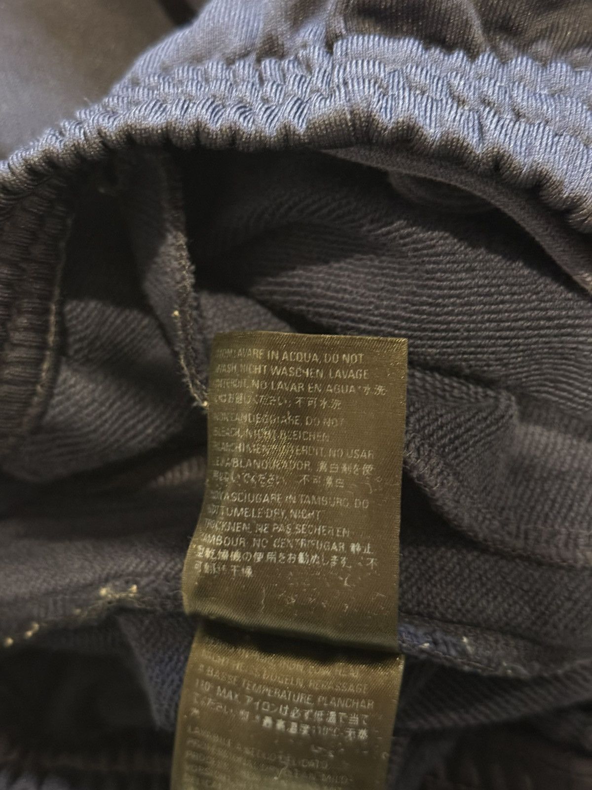 Balenciaga Balenciaga Dark Blue jogging pant Size US 27 - 14 Thumbnail