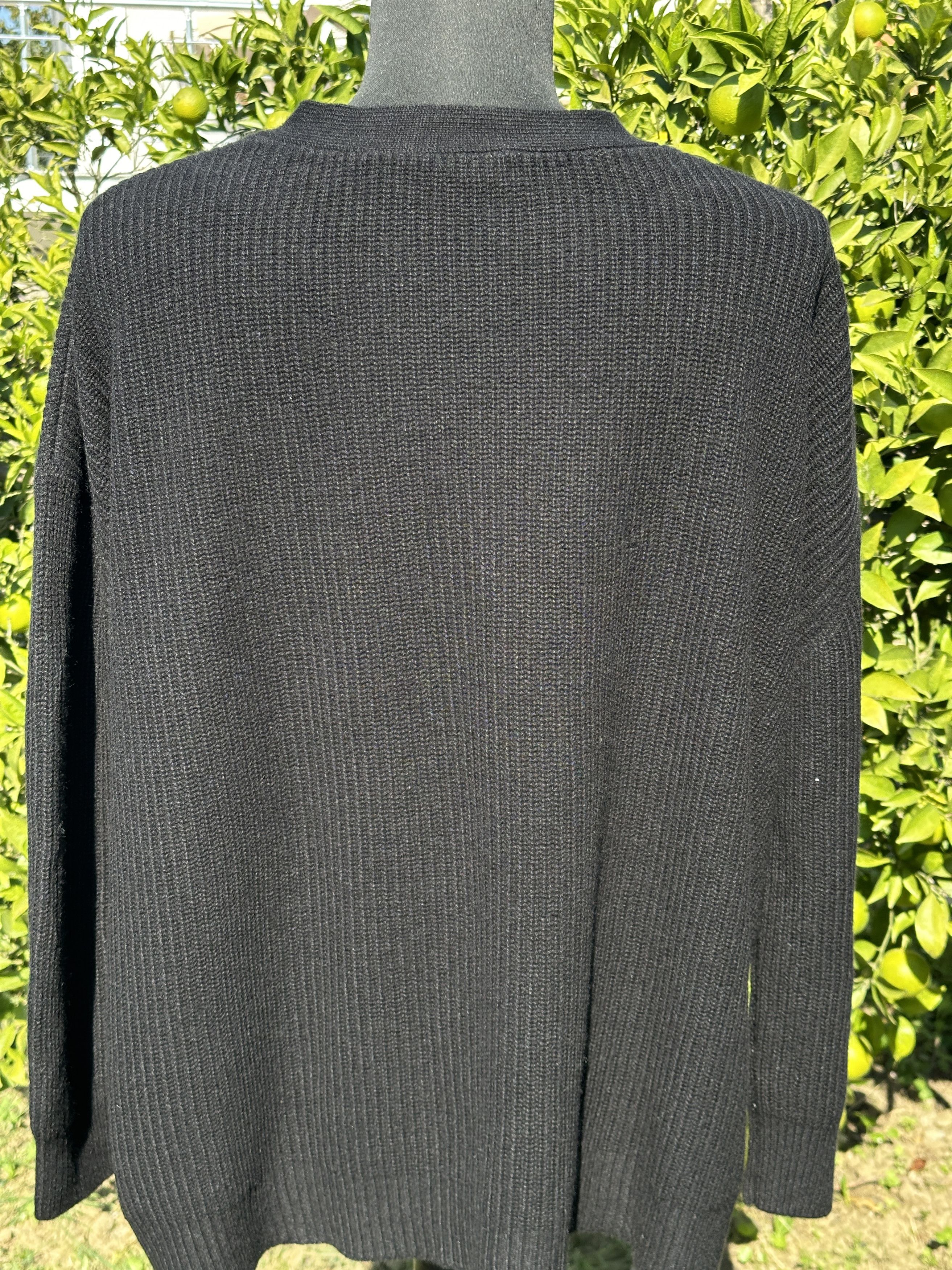 Other Jenni Kayne Knit Cardigan Pure Cashmere Black Size XL Size XL / US 12-14 / IT 48-50 - 5 Thumbnail
