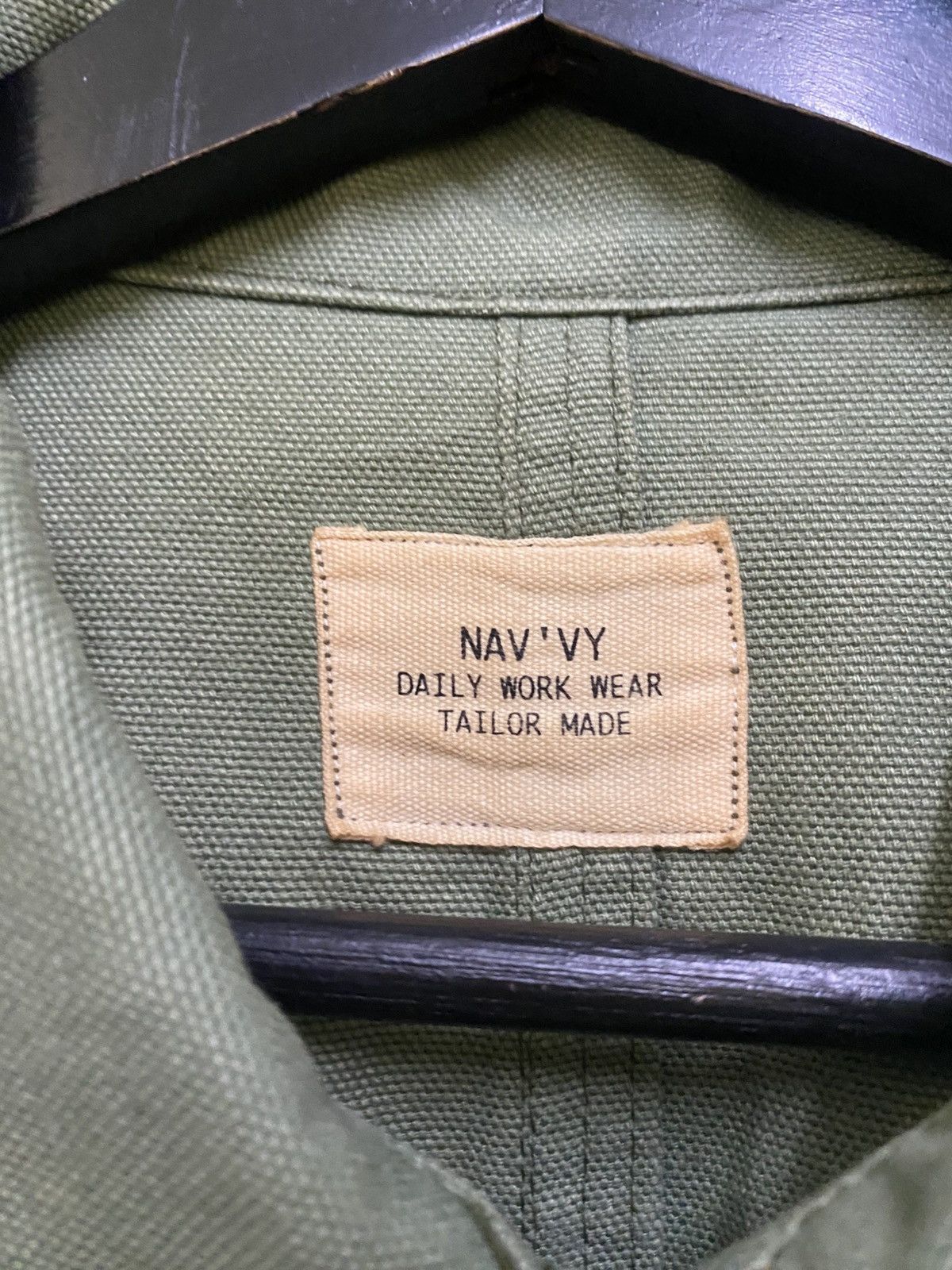 Other VINTAGE NAVVY DAILY WORKWEAR CHORE JACKET Size US L / EU 52-54 / 3 - 6 Thumbnail