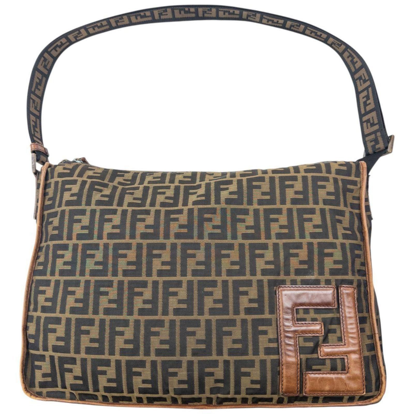 Fendi Vintage 2000s Fendi Monogram Crossbody Bag Size ONE SIZE - 2 Thumbnail