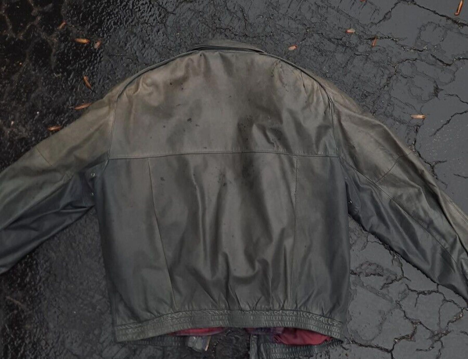 Designer Georgetown Leather Design Genuine Jacket Mens Black Vintage Size US M / EU 48-50 / 2 - 2 Thumbnail