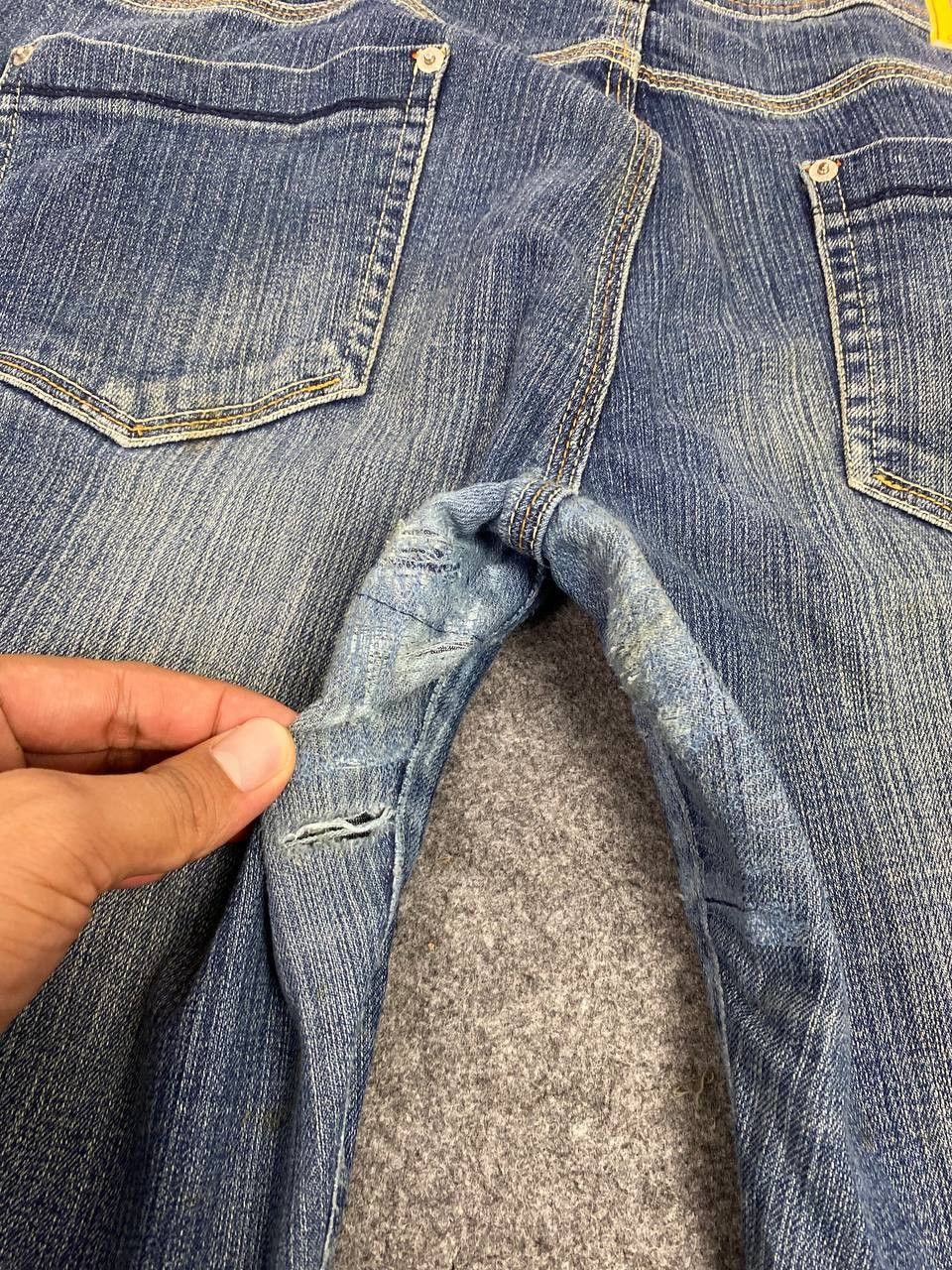 Nobody Denim nobody denim bootcut flare distressed denim Size 38" / US 16 / IT 52 - 6 Thumbnail
