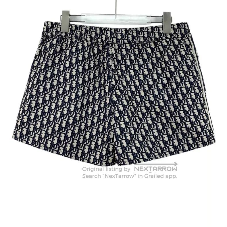 Dior Dior Colour-blocking logo jacquad full-print casual shorts Size 26" / US 2 / IT 38 - 2 Thumbnail