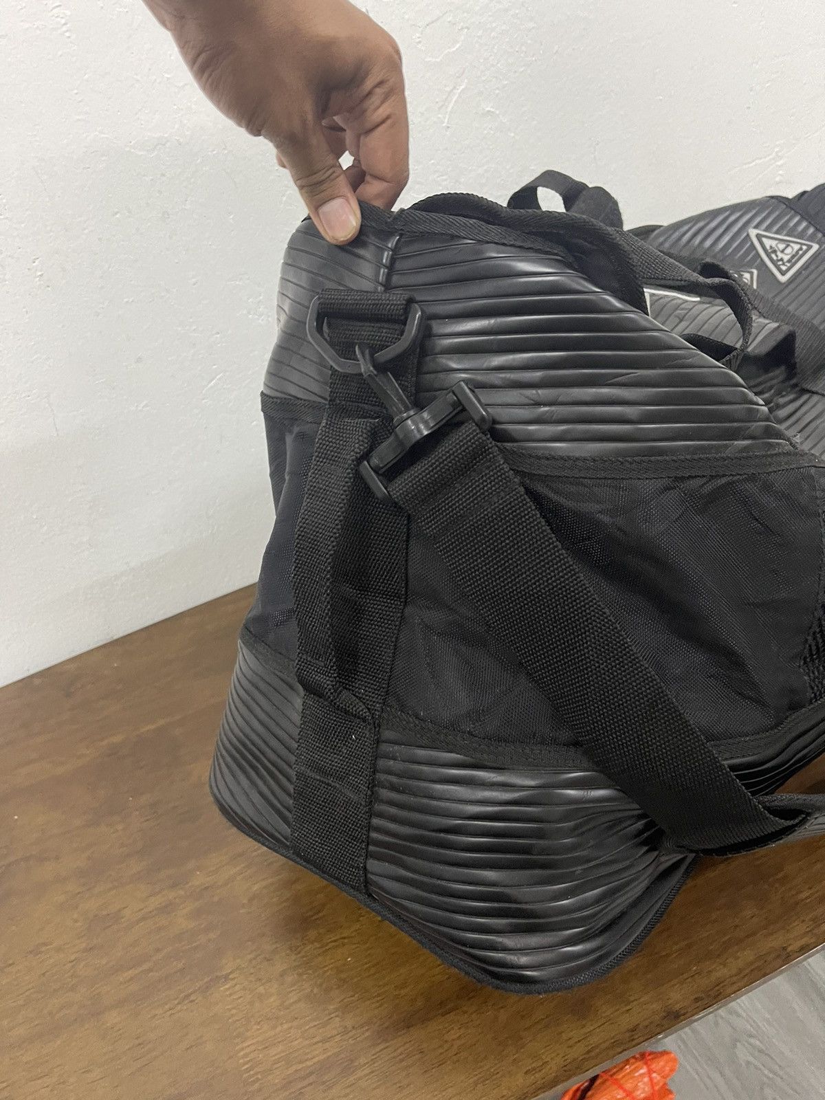 Japanese Brand ARISTRIST JAPAN all black travel bag Size ONE SIZE - 6 Thumbnail