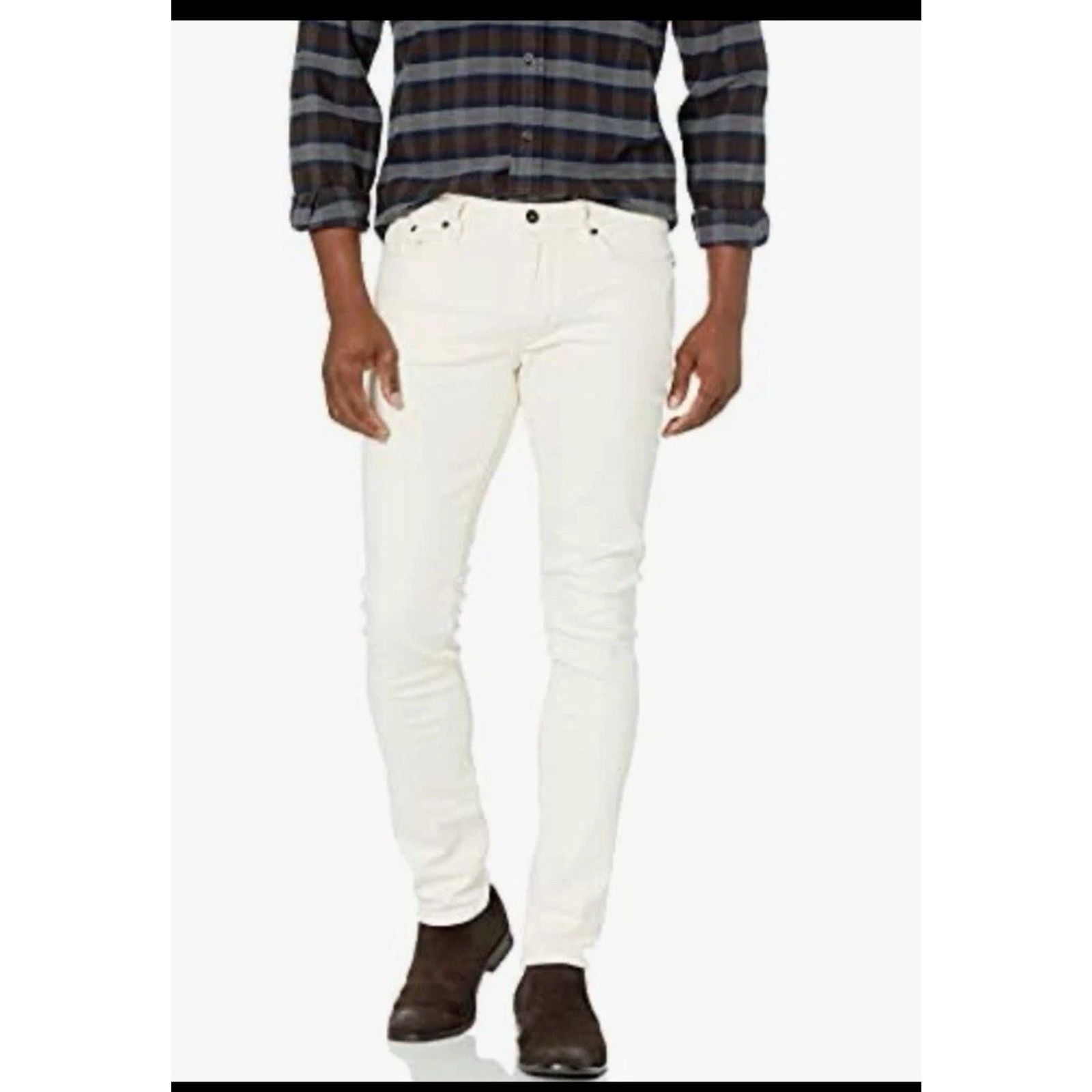 John Varvatos NWT: John Varvatos Wight Skinny Straight Size 33 Size US 33 - 1 Thumbnail