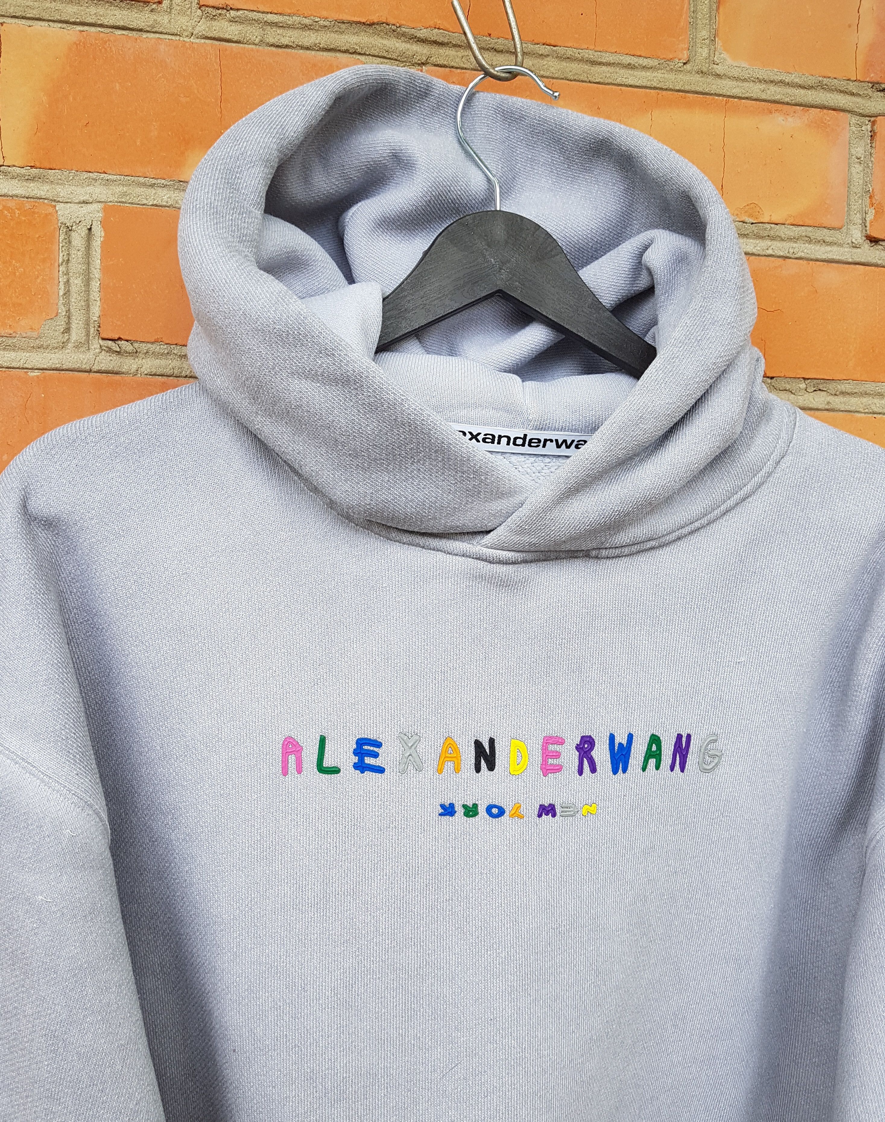 Alexander Wang Alexander Wang Women's Logo Detailed Hoodie Sweatshirt XXS Size XXS / US 00 / IT 34 - 3 Thumbnail