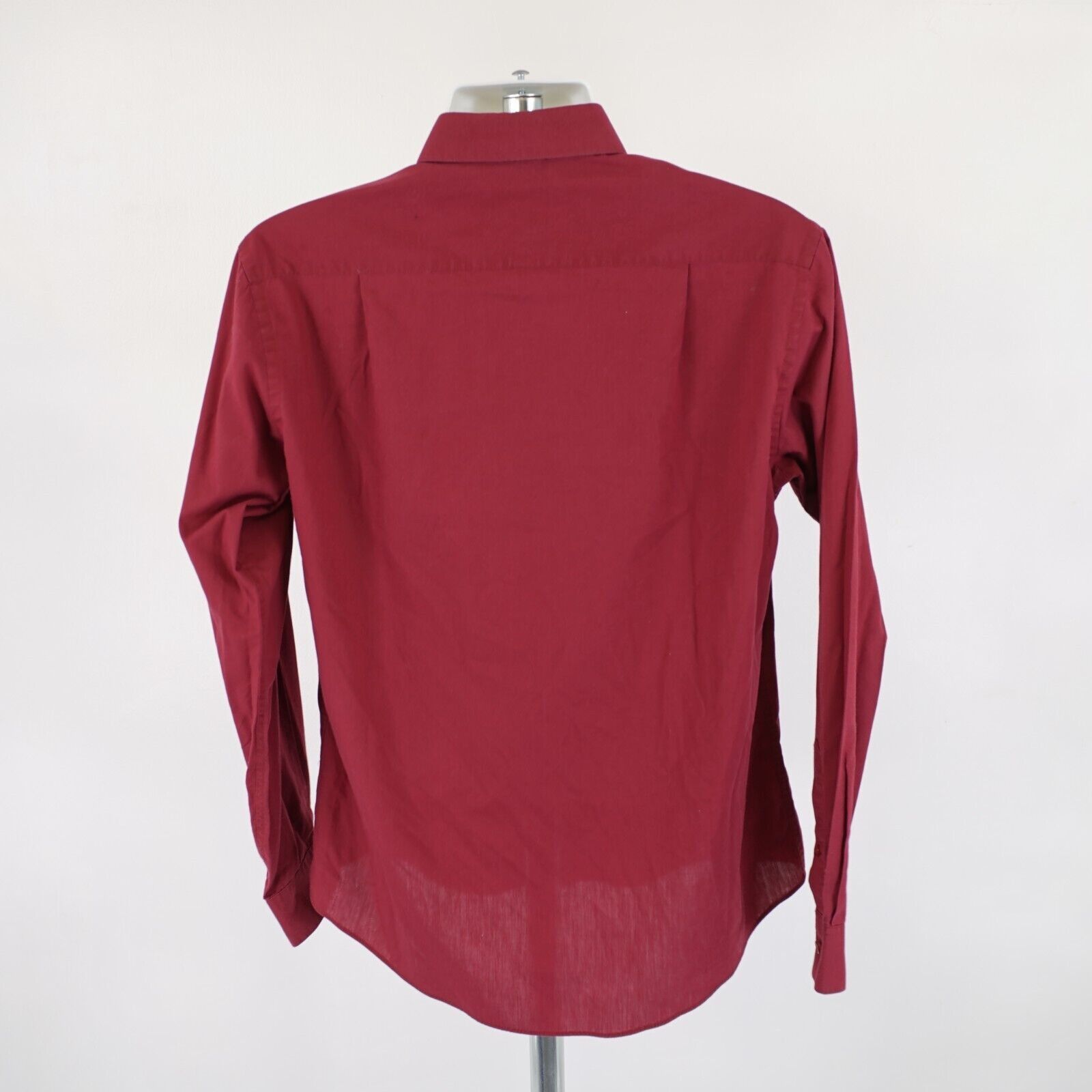 Pierre Cardin Pierre Cardin Slim Fit Red 2XL Collared Dress Shirt Pocket C Size US XXL / EU 58 / 5 - 6 Thumbnail