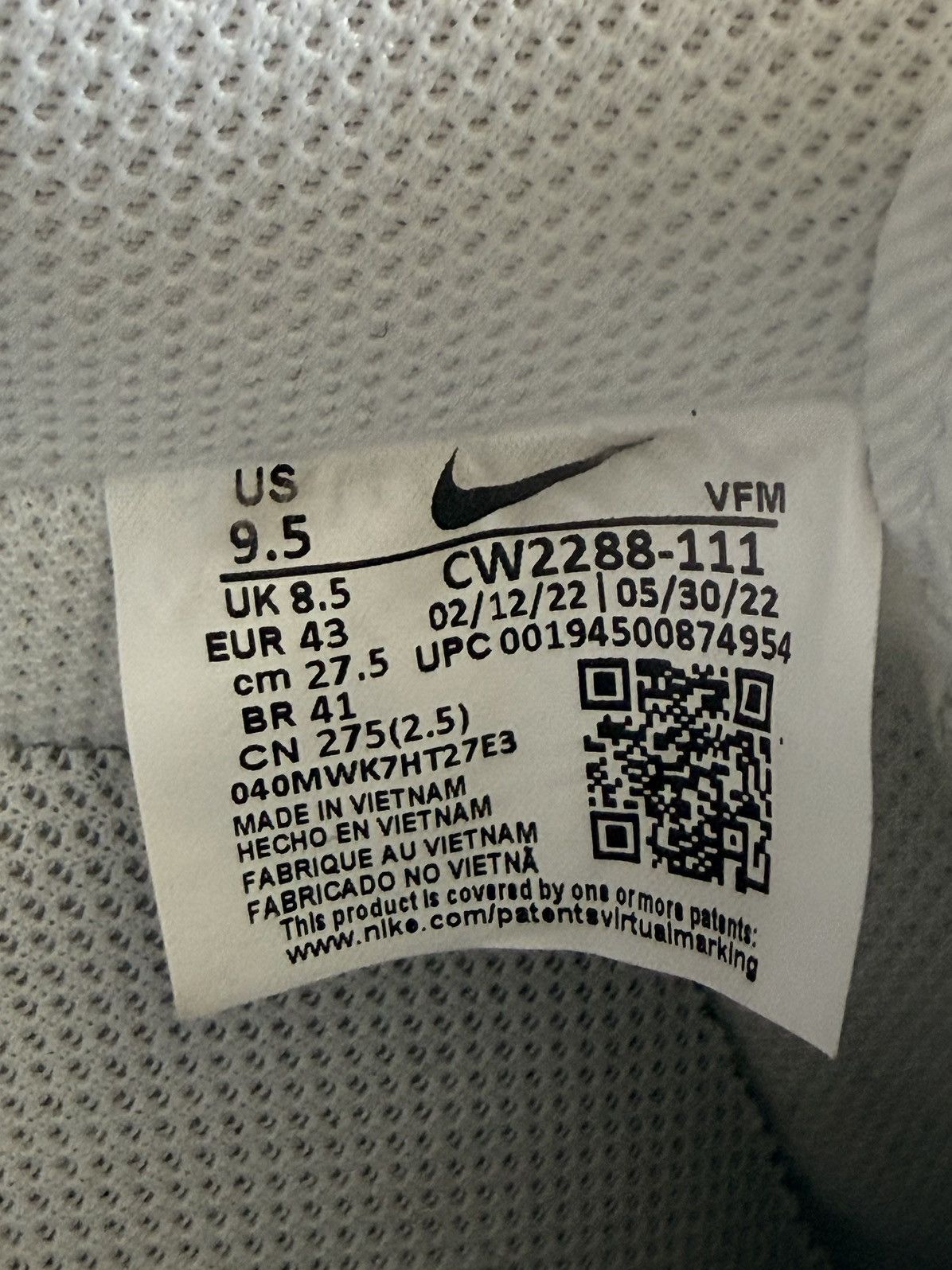 Nike Nike Air Force 1 UK9.5 Size US 9.5 / EU 42-43 - 5 Thumbnail