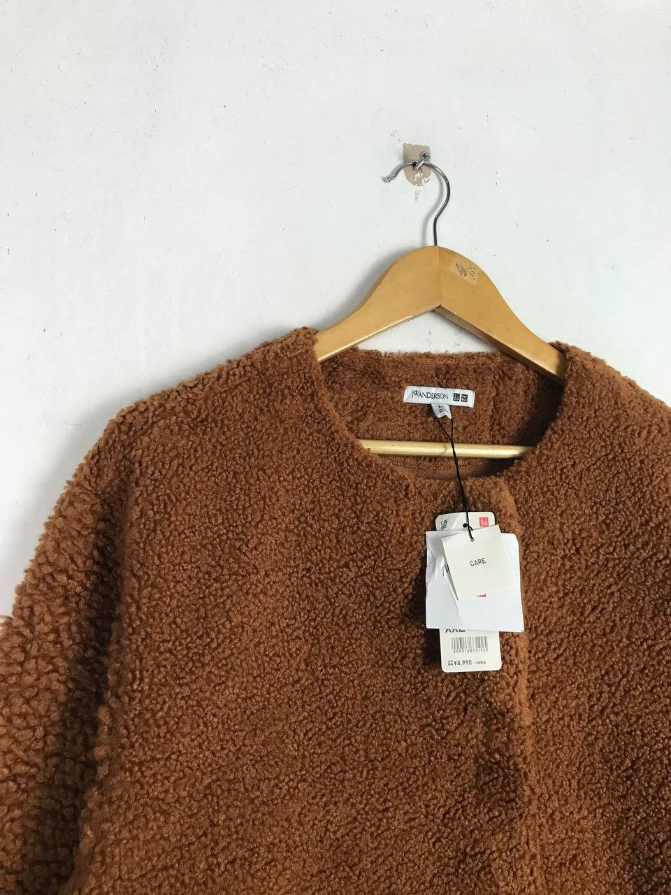 JW Anderson × Japanese Brand × Uniqlo Uniqlo JWanderson Sherpa Long Jacket New With Tag Size US XXL / EU 58 / 5 - 6 Thumbnail