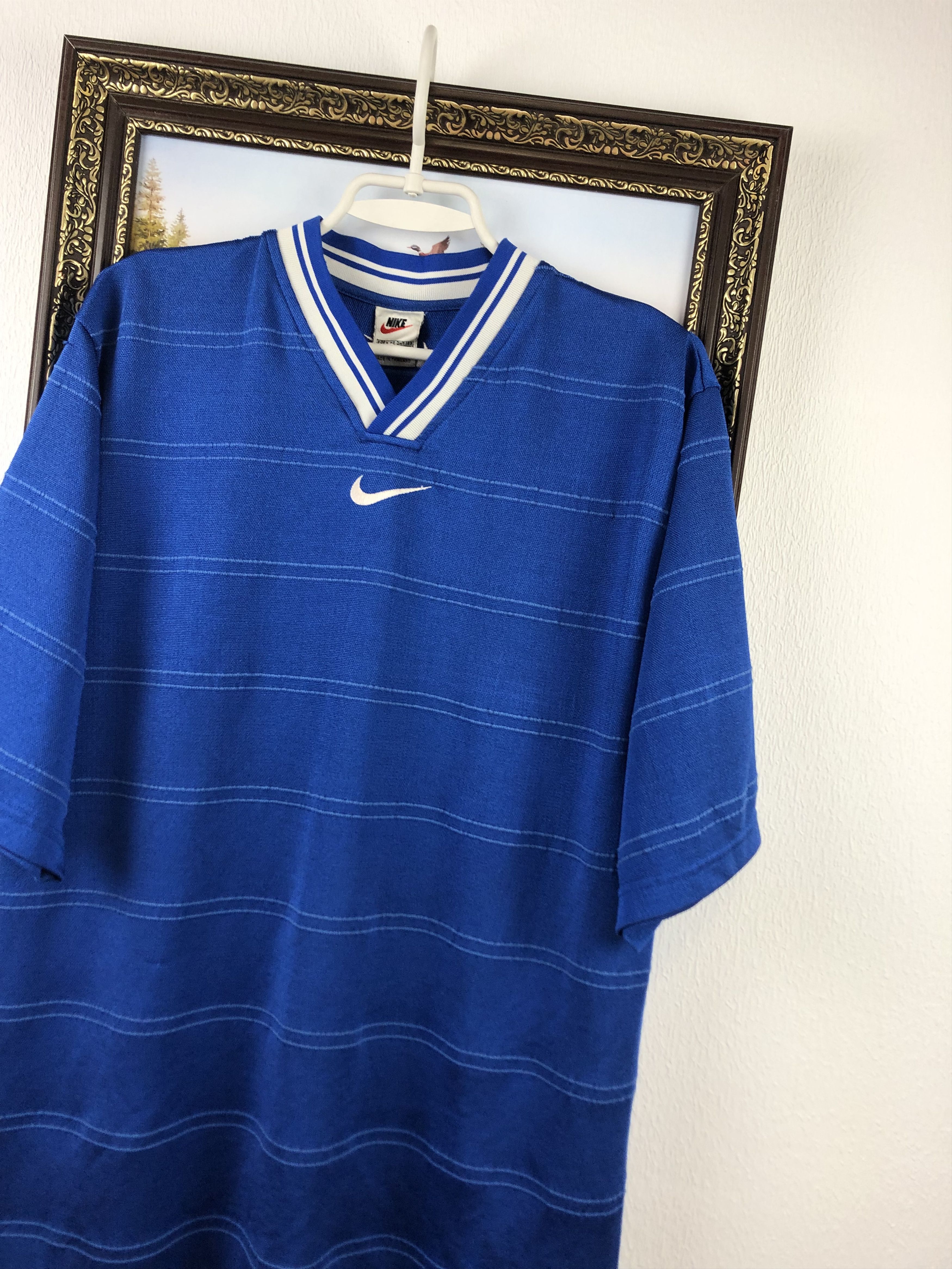 Nike Vintage Rangers Football Template Shirt Soccer Jersey Rare Size US L / EU 52-54 / 3 - 4 Thumbnail
