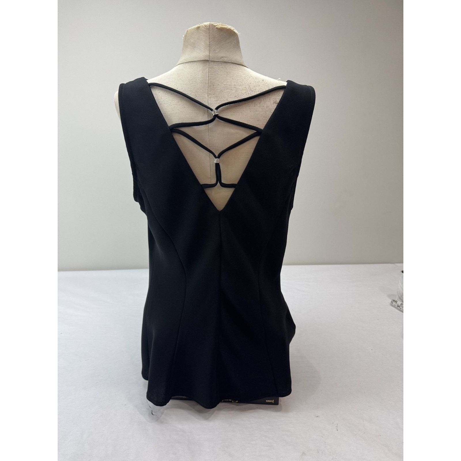 Other Vintage Y2K Whimsigoth Top Strappy Dress Barn Size 8 Black Size M / US 6-8 / IT 42-44 - 1 Thumbnail
