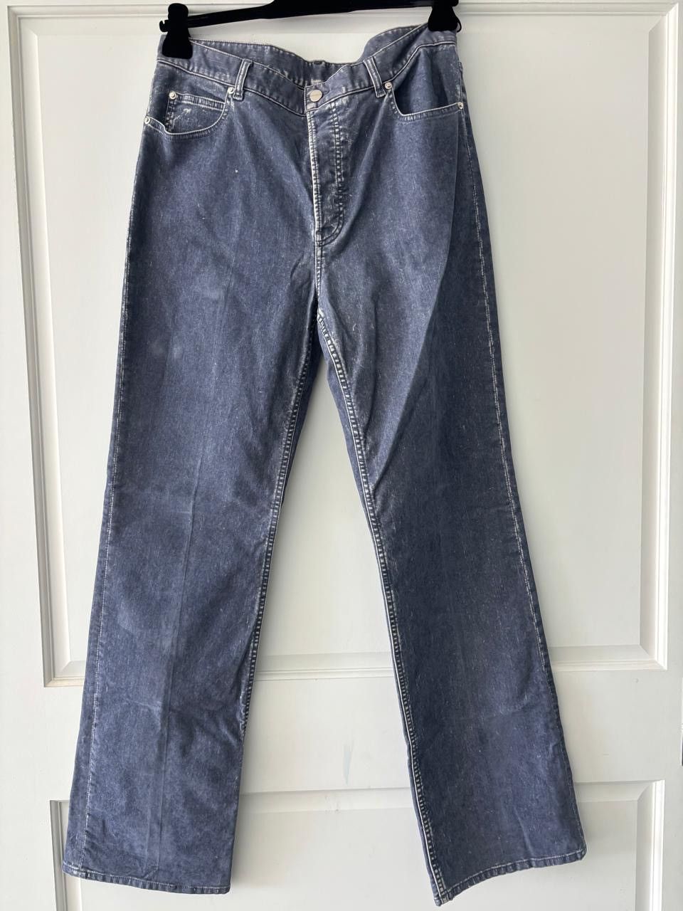 Salvatore Ferragamo Ferragamo logo-patch straight-leg jeans Size US 36 / EU 52 - 6 Thumbnail