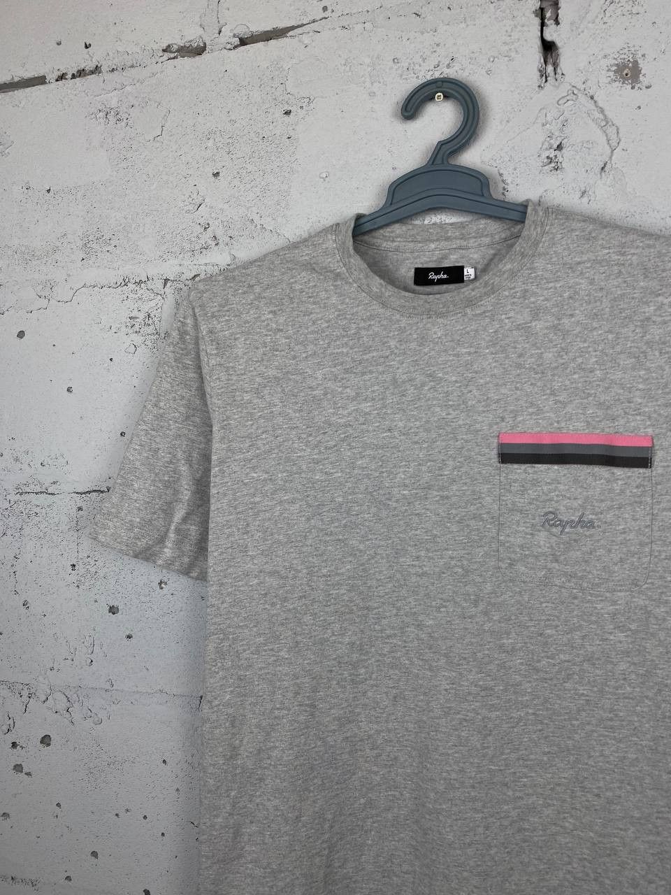 Rapha Rapha Basic Grey Emroidery Logo T-Shirt Size US L / EU 52-54 / 3 - 1 Thumbnail