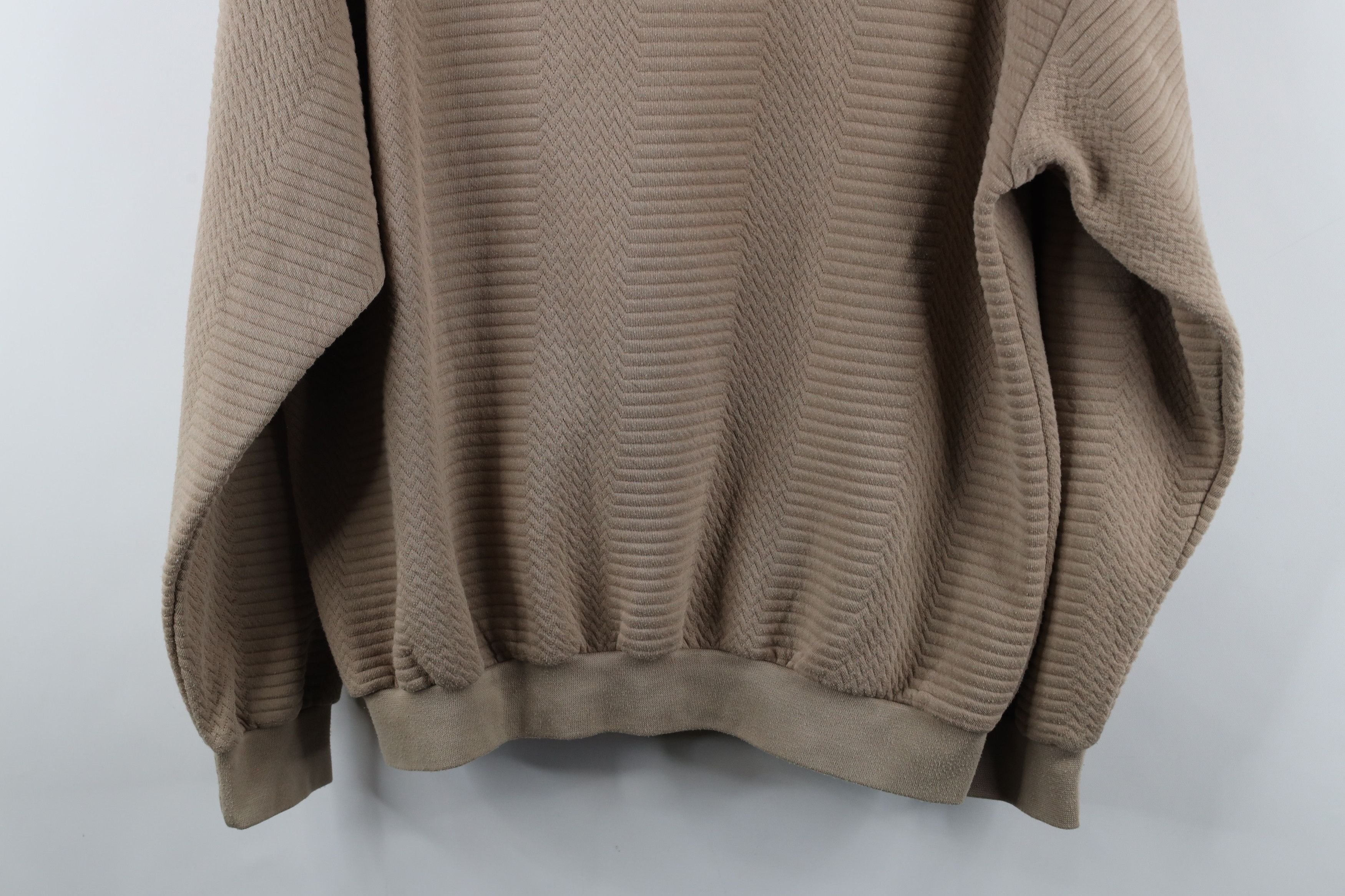 Vintage Vintage 90s Streetwear Textured Collared Pullover Polo Shirt Size US L / EU 52-54 / 3 - 10 Thumbnail