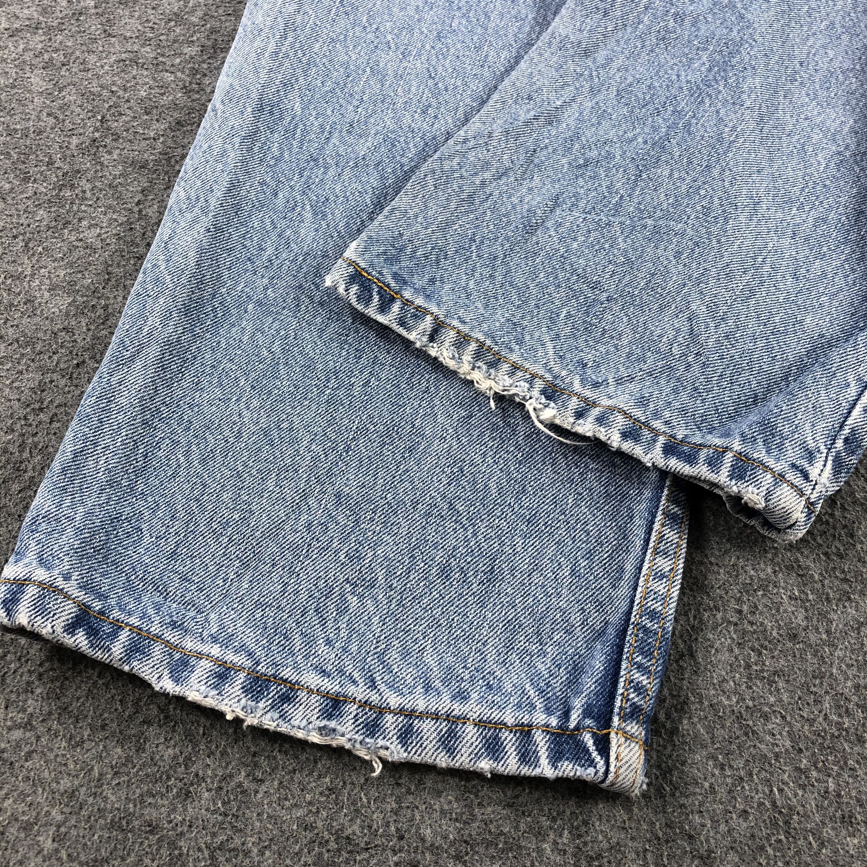 Levi's Vintage 90s Blue Wash Levis 550 Jeans-J2437 Size US 34 / EU 50 - 6 Thumbnail