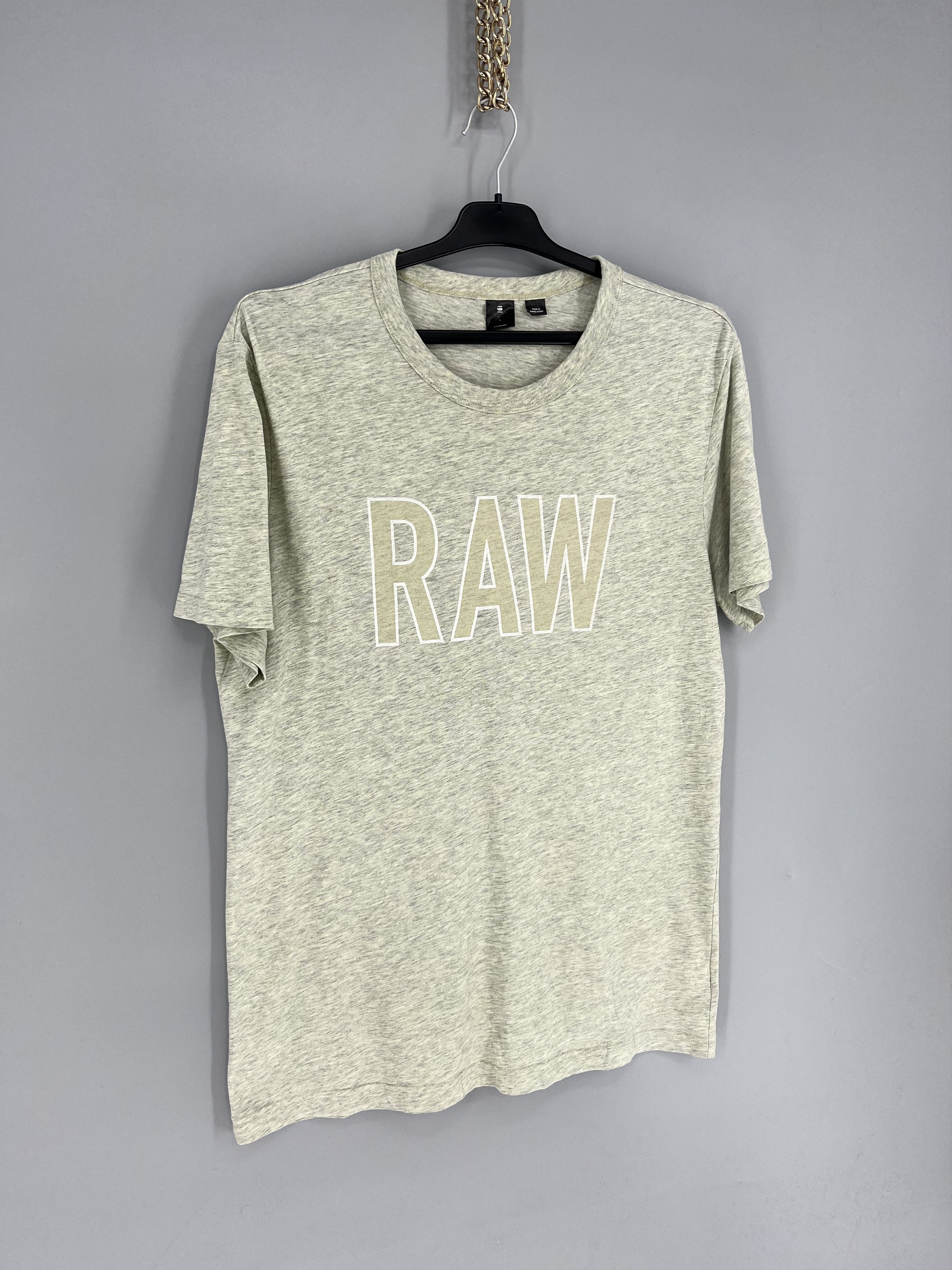 Other Vintage G-Star Raw T-Shirt Grey Big Centre Logo Size L Size US L / EU 52-54 / 3 - 2 Thumbnail