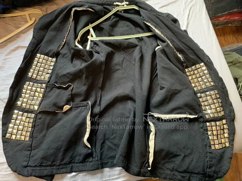Comme des Garcons Comme des Garçons Homme Plus Studded Blazer. Size US S / EU 44-46 / 1 - 2 Thumbnail
