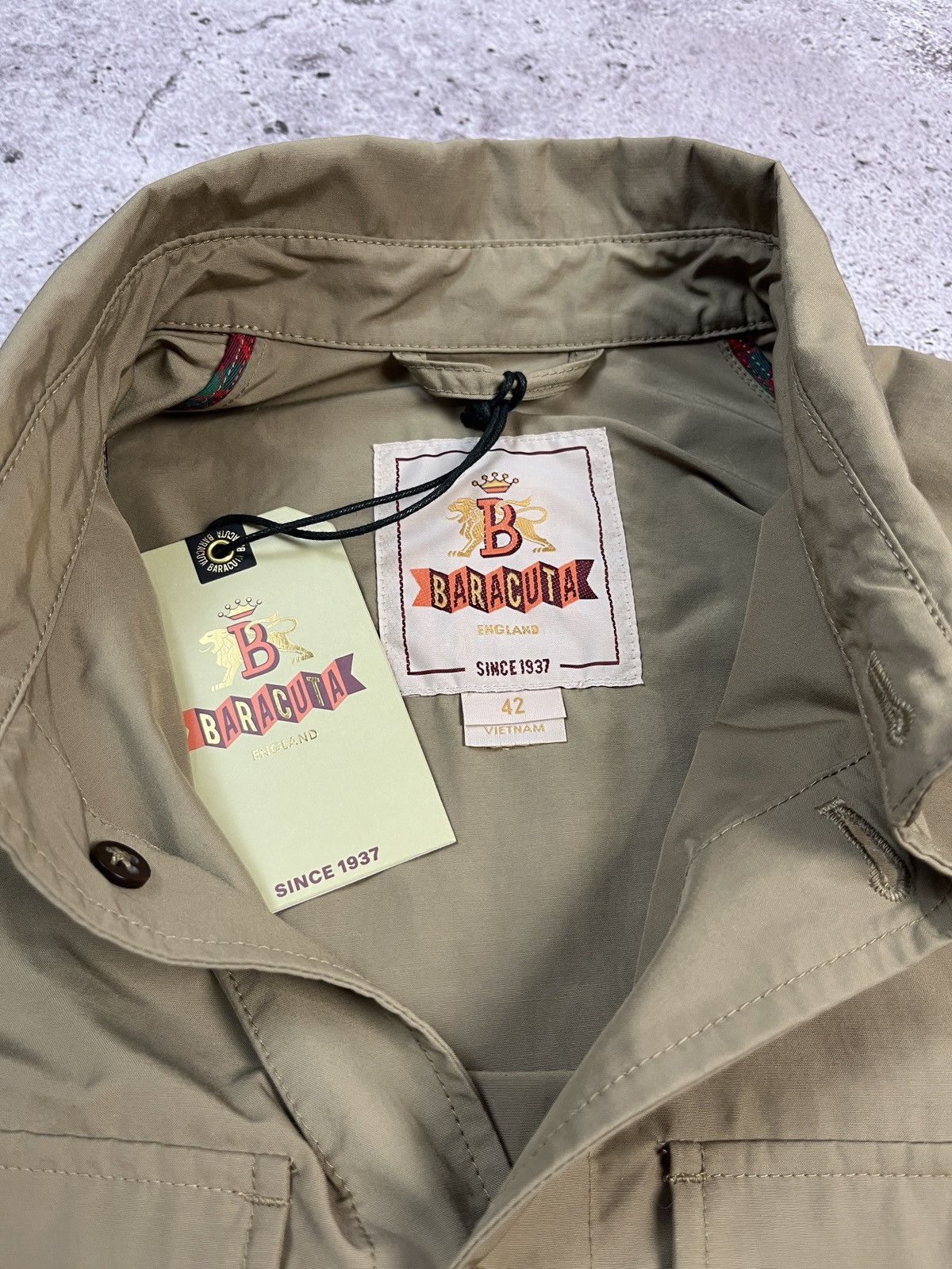 Baracuta Shirt Jacket Br Cloth Size US L / EU 52-54 / 3 - 6 Thumbnail