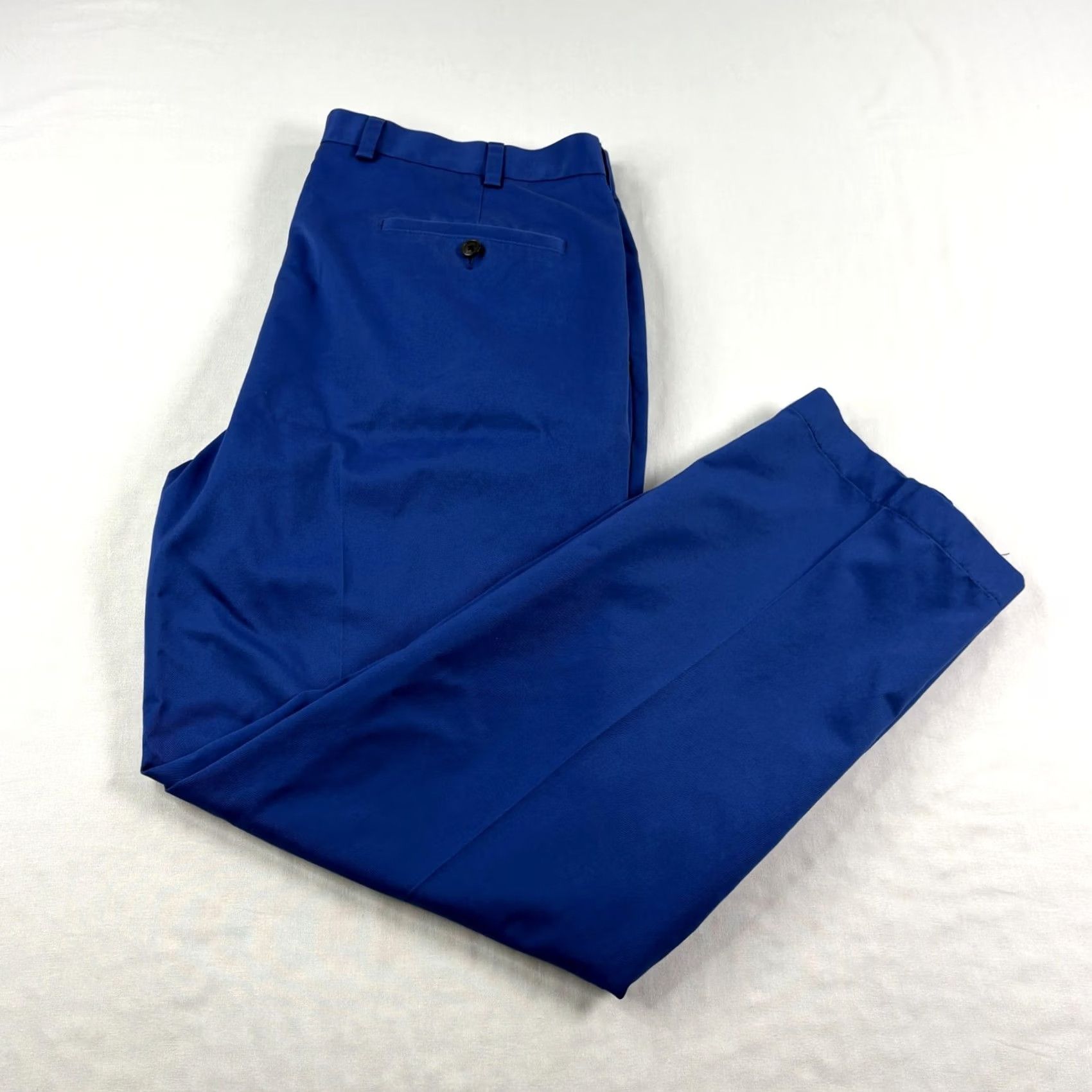 Brooks Brothers Brooks Brothers Pants Mens 37x30 Navy Chino Lightweight Regular Flat Front Cotton Casual Big & Tall Mens Size US 37 - 2 Thumbnail