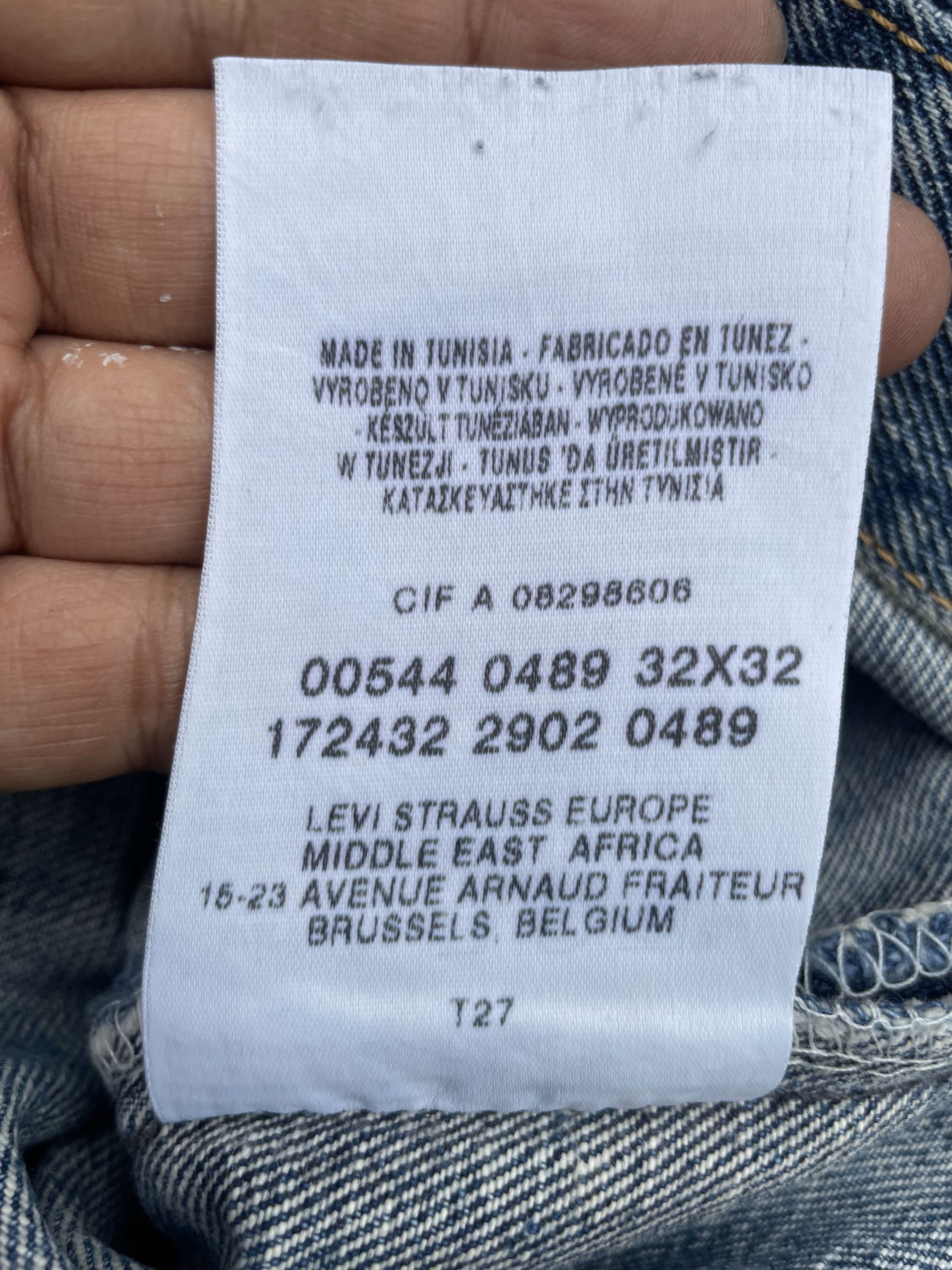 Levi's Vintage Levis 544 Bell Bottom Distresed Size US 34 / EU 50 - 13 Thumbnail