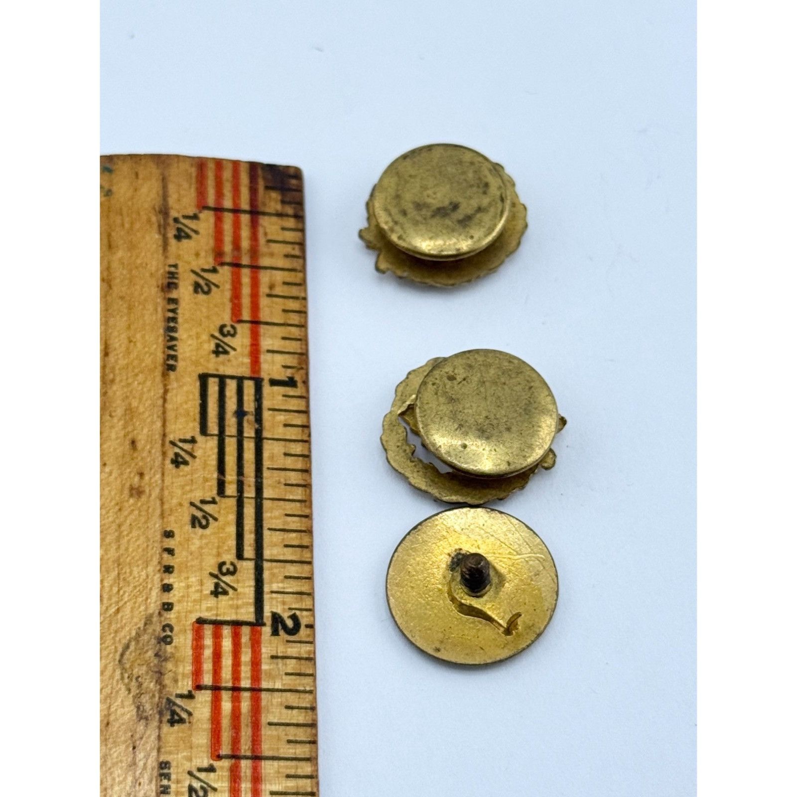 Vintage Woodsmen Of America enamel button stud screwback lapel pin l Size ONE SIZE - 4 Thumbnail