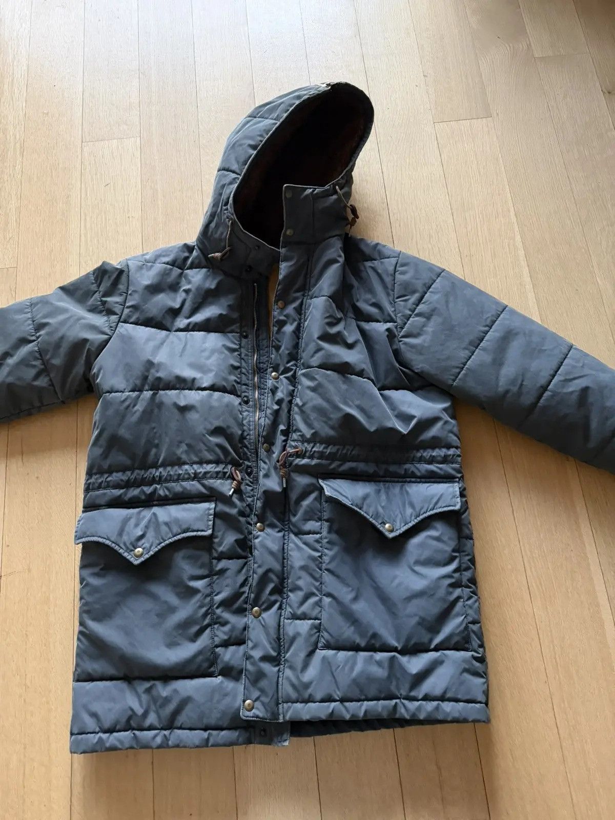RRL Ralph Lauren Hooded Quilted Parka
