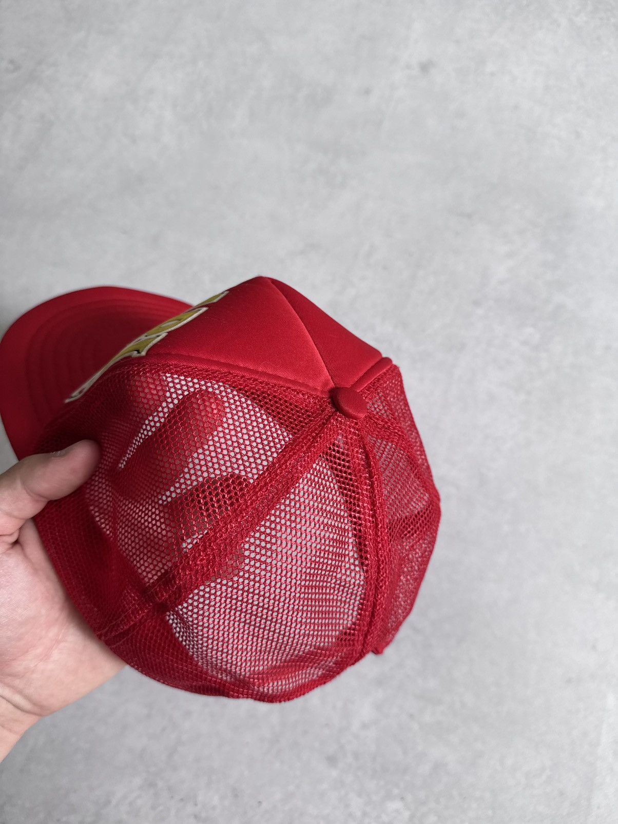 Ferrari Vintage Ferrari Formula F1 Italy Racing 90s Vibe Trucker Cap Size ONE SIZE - 6 Thumbnail
