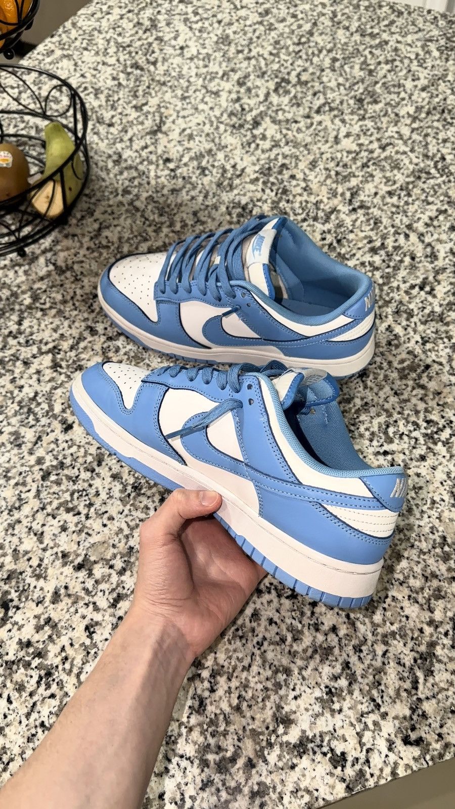 Nike Nike dunk low UNC 2021 Size US 9 / EU 42 - 2 Thumbnail
