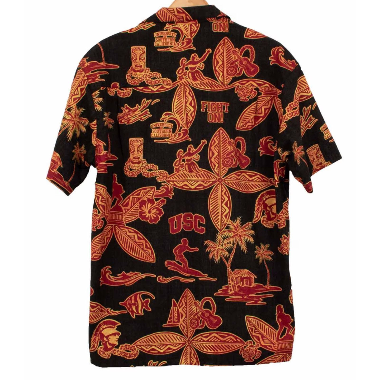 Other USC Team Trojans NCAA Luau Hawaiian Surfing Button Up Sz. M Size US M / EU 48-50 / 2 - 5 Thumbnail