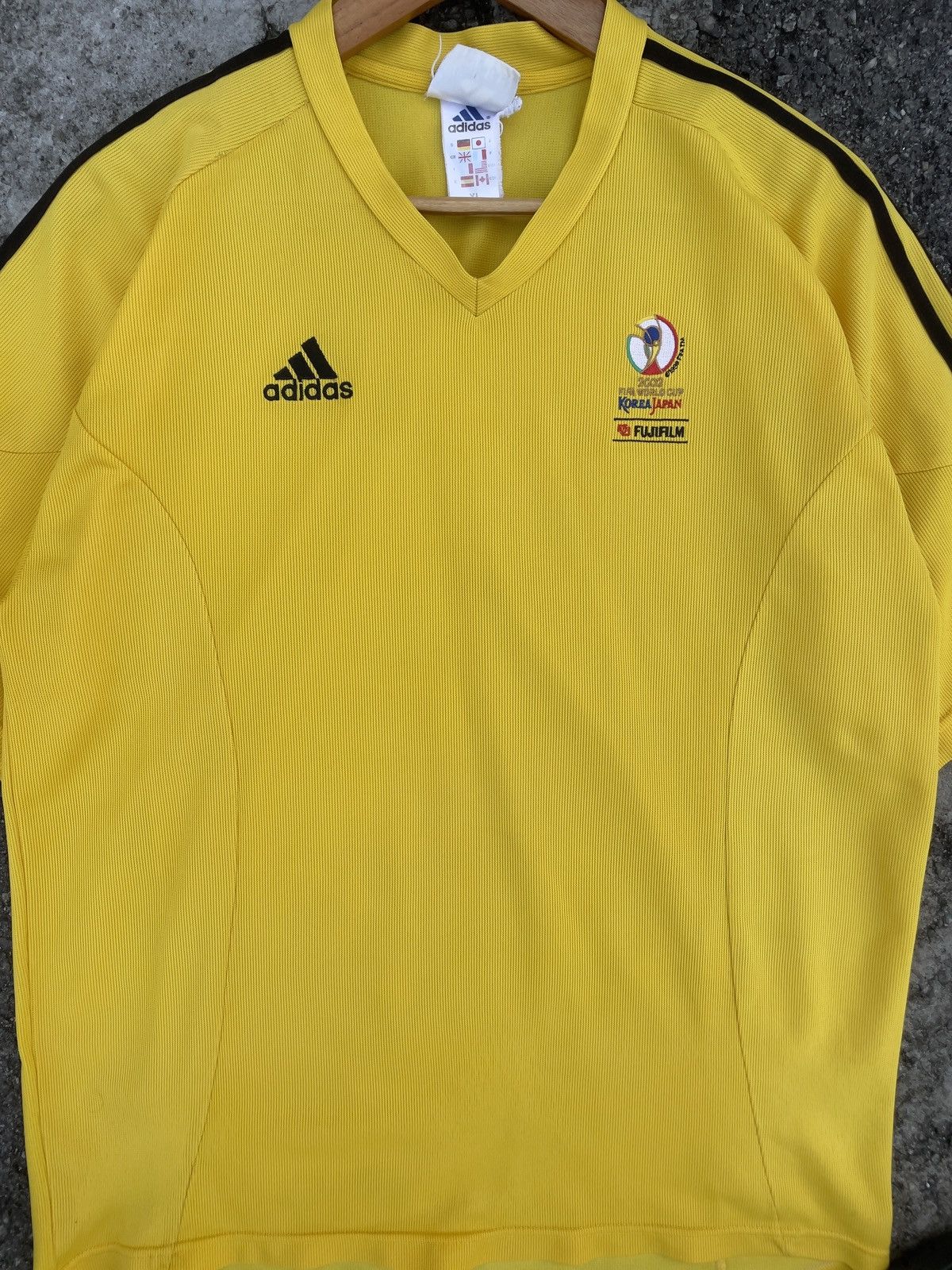 Adidas Vintage Adidas World Cup Japan 2002 Size US L / EU 52-54 / 3 - 6 Thumbnail